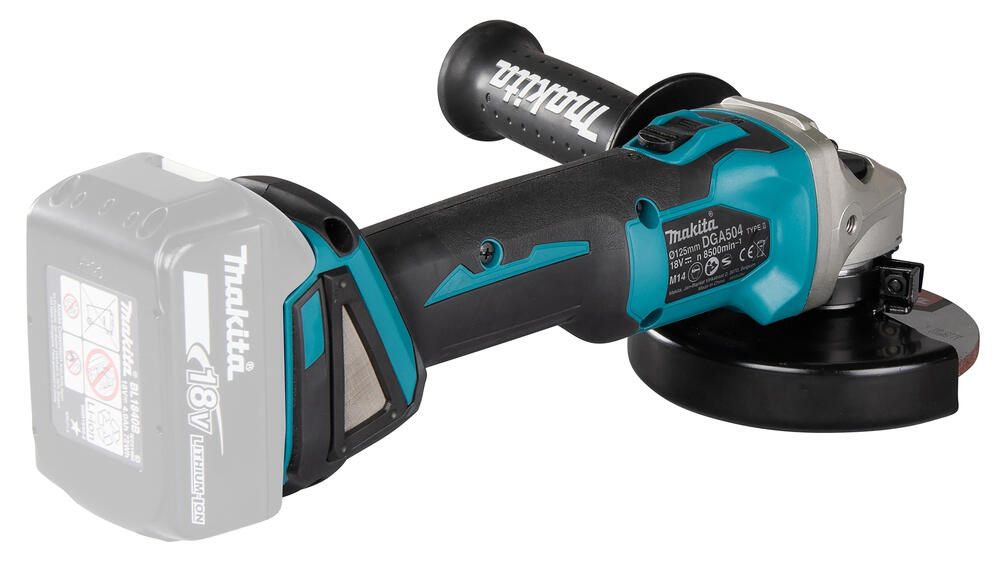 Meuleuse d'angle sans fil 18V Diam.125mm - MAKITA - DGA504Z  - 6