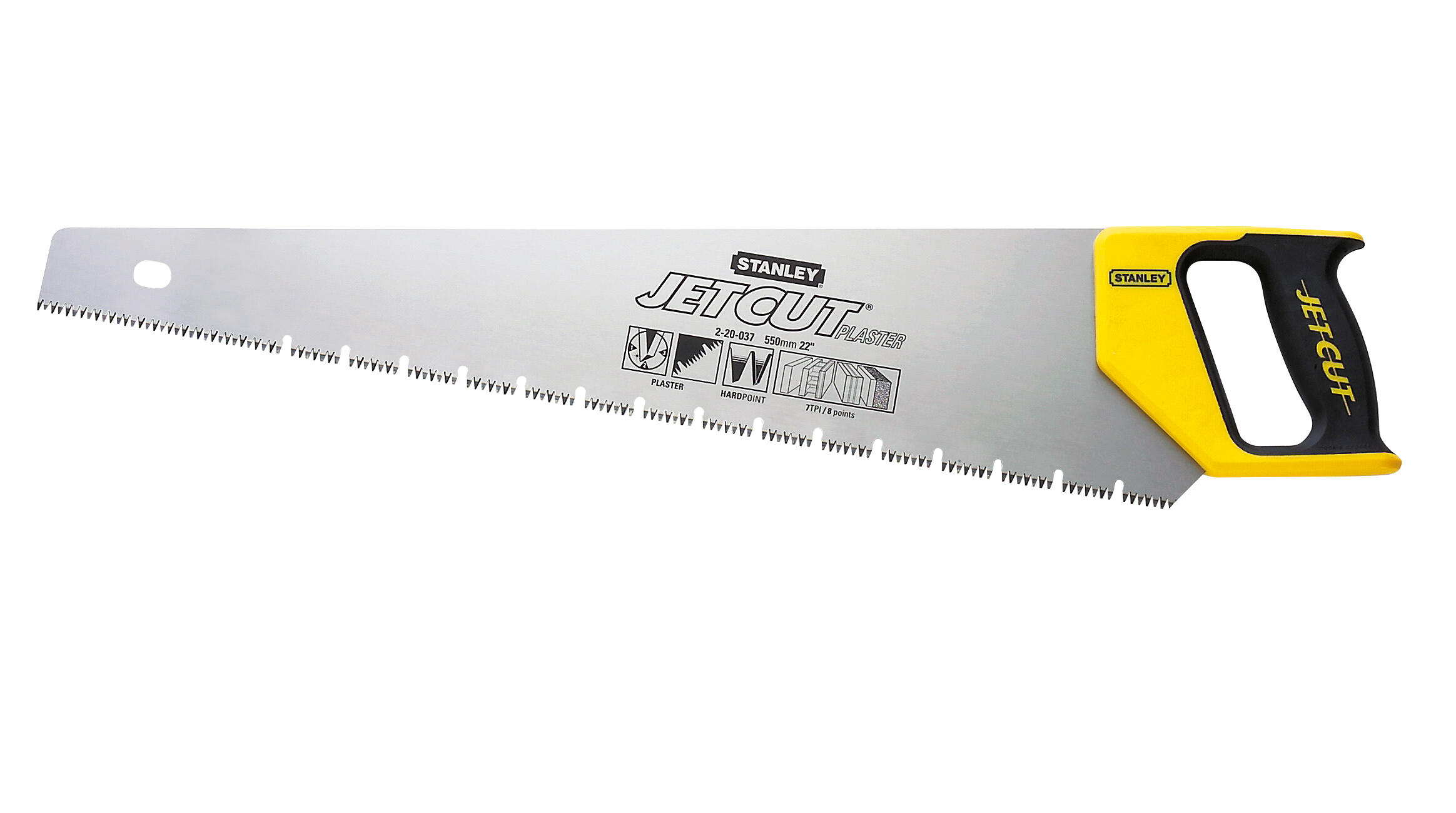 Scie pour plaque de plâtre 550 mm Jet cut - STANLEY - 5