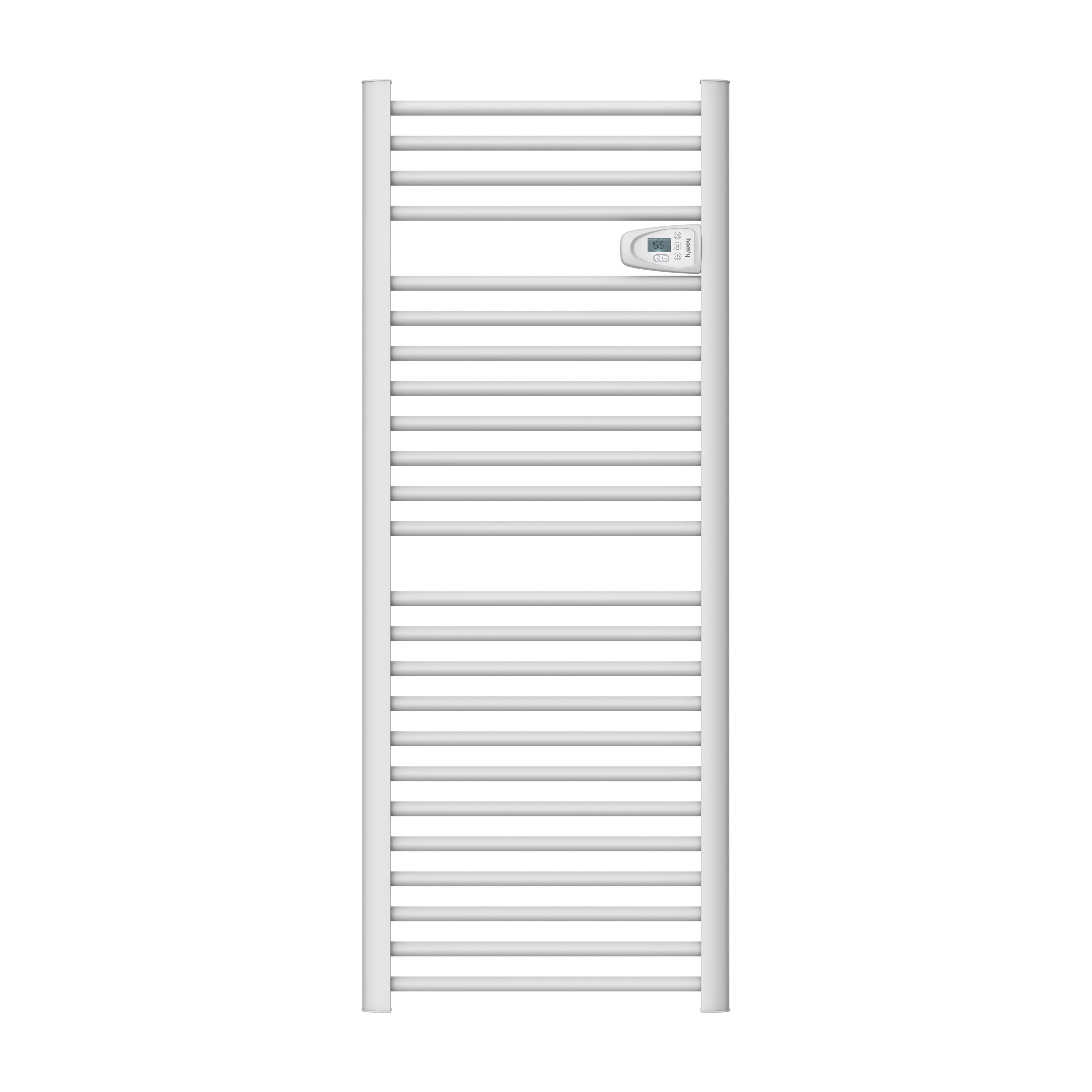 Sèche-serviette électrique blanc 750 W KLIO  - 2