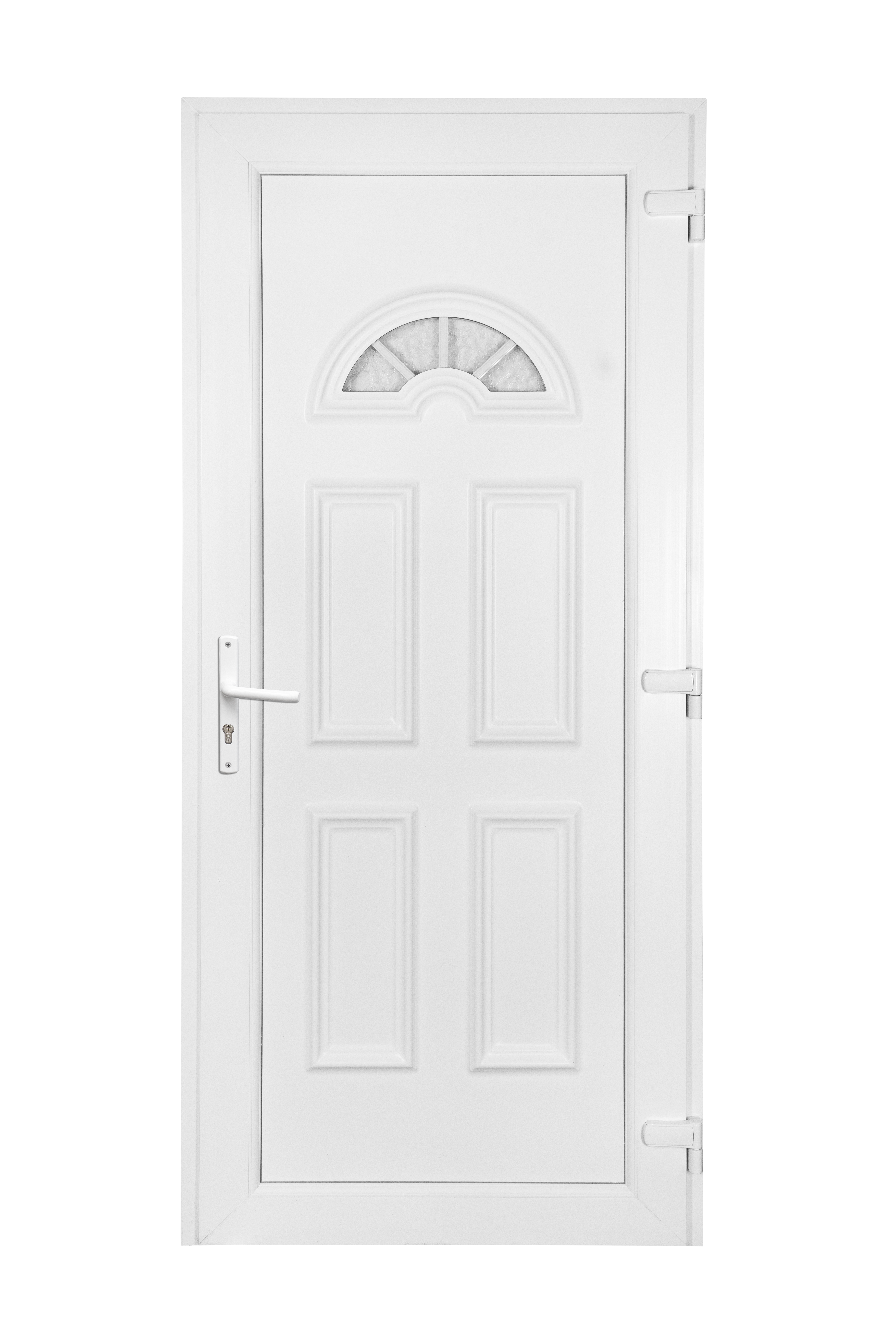 Porte d’entrée PVC poussant gauche H.215 x l.90 cm Elise - 4