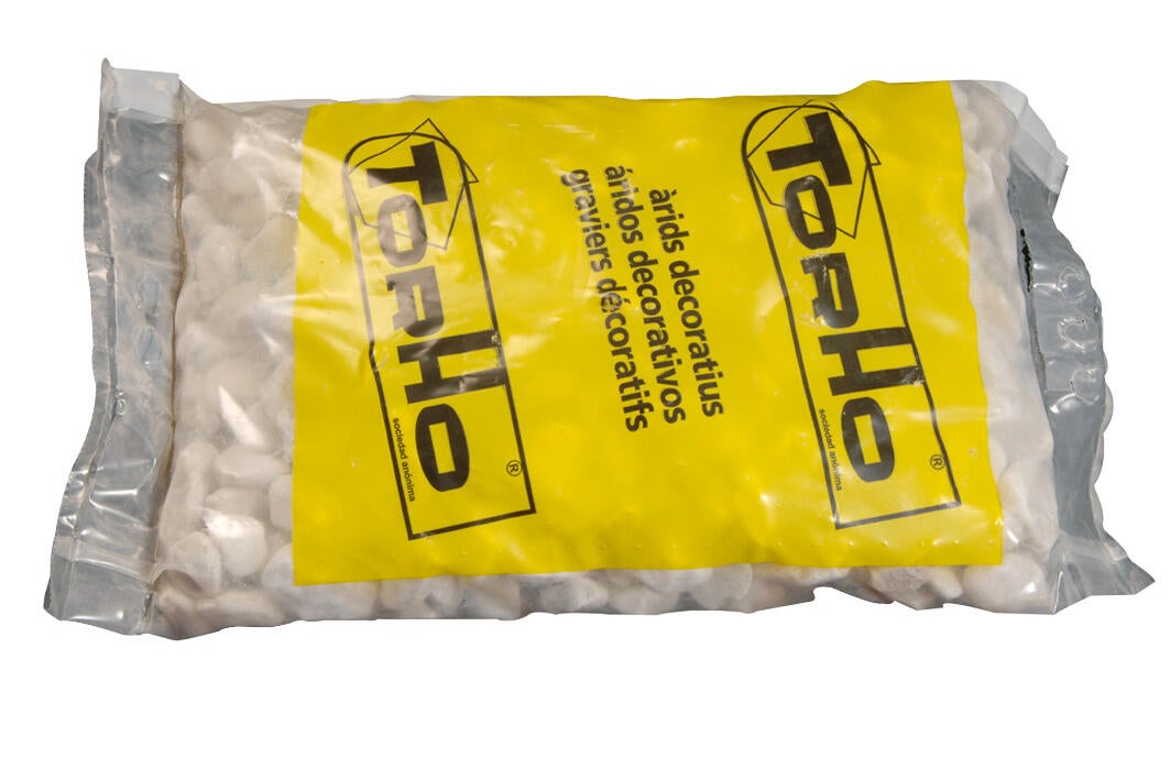 Sac galet décoratif blanc 40/60 mm, 25 kg - 6