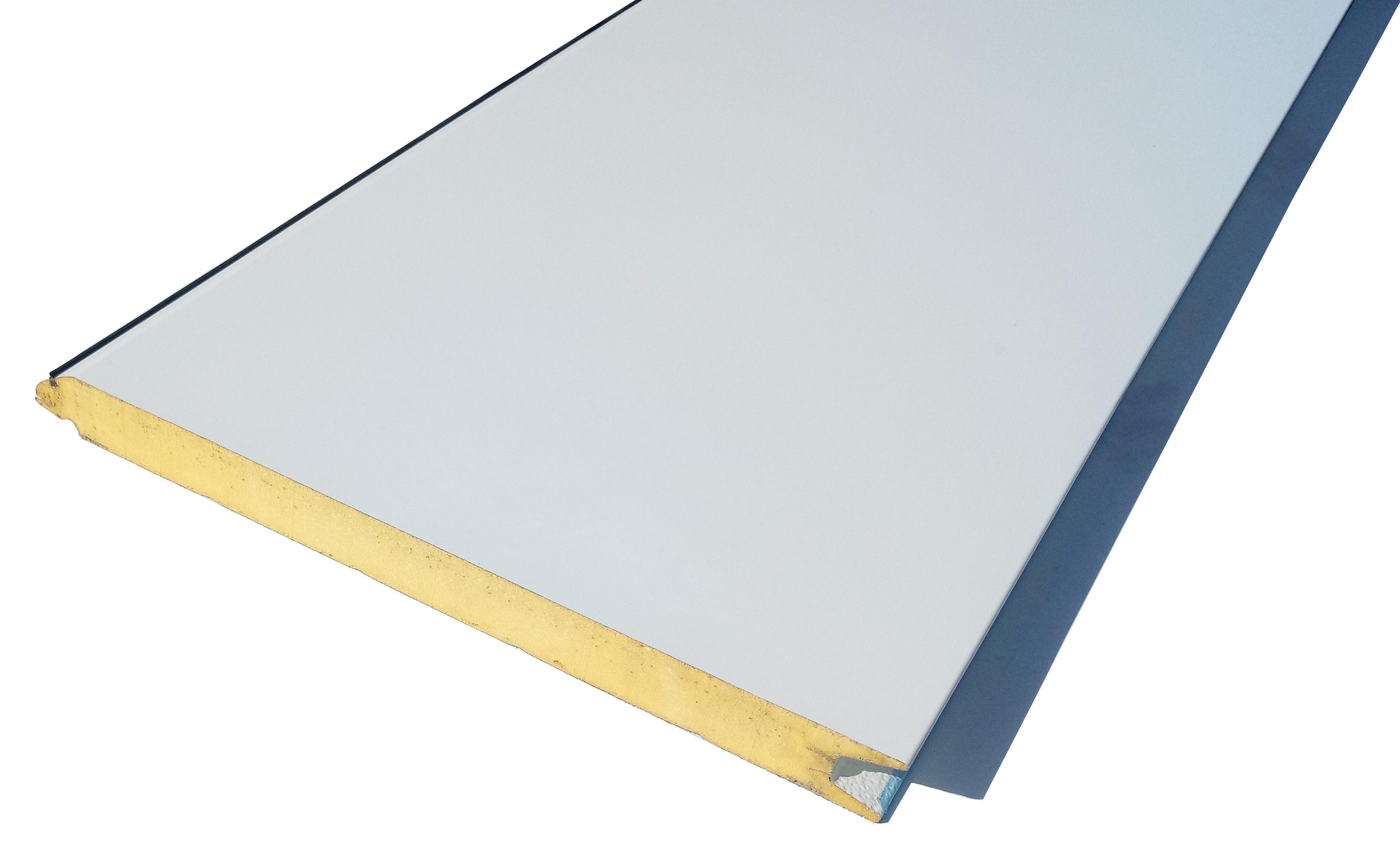 Porte de garage sectionnelle prémontée Motorisée sans rainure H.200 x l.240 Blanc  - 7