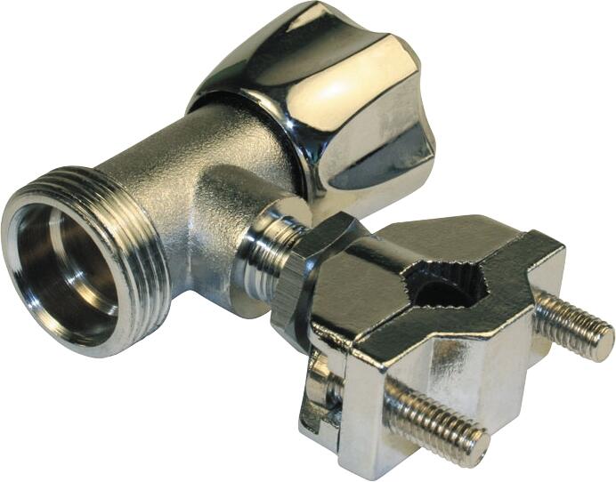Robinet machine à laver autoperceur pour tube en cuivre sortie Mâle 20 x 27 (3/4
