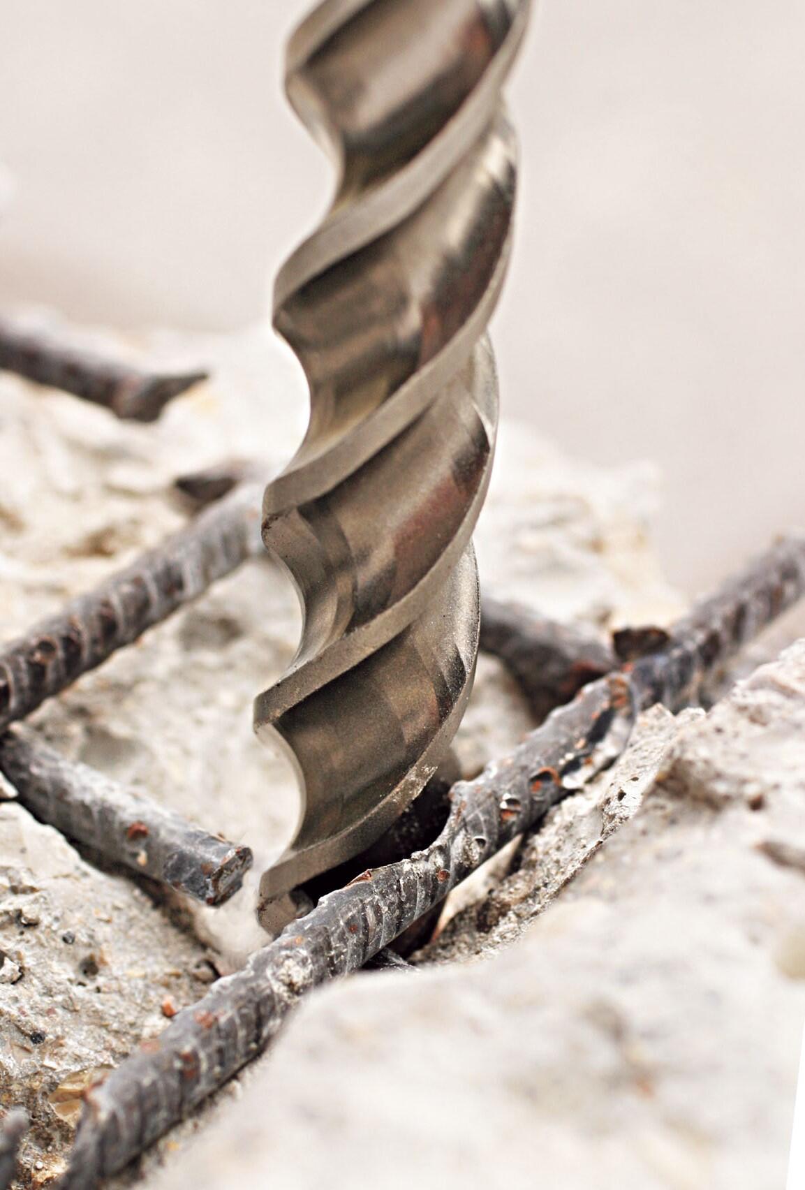 Foret béton SDS+ Diam.6 mm L.260 mm - DIAGER - 5