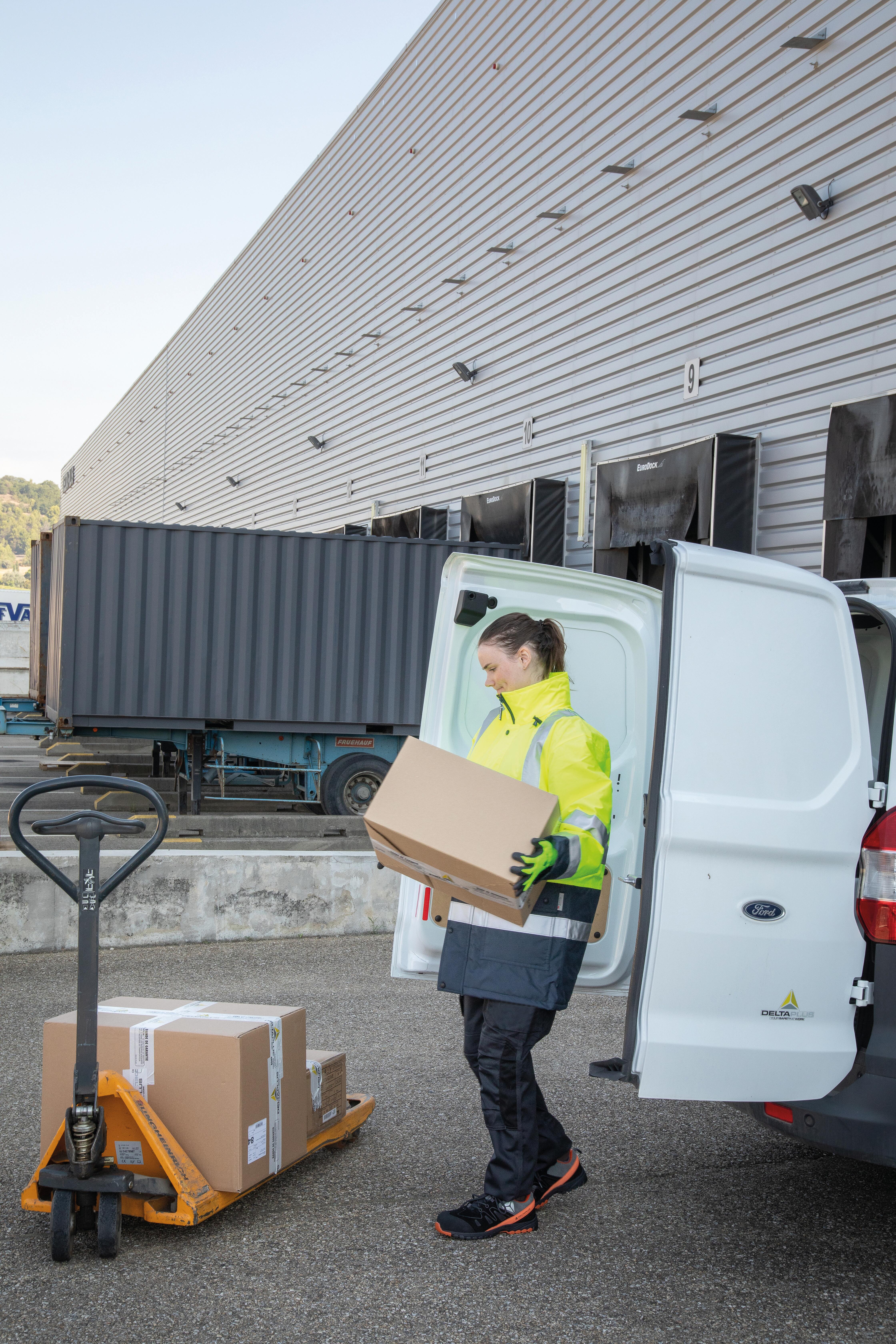 Parka de travail haute visibilité jaune T.L EASYVIEW - DELTA PLUS - 2