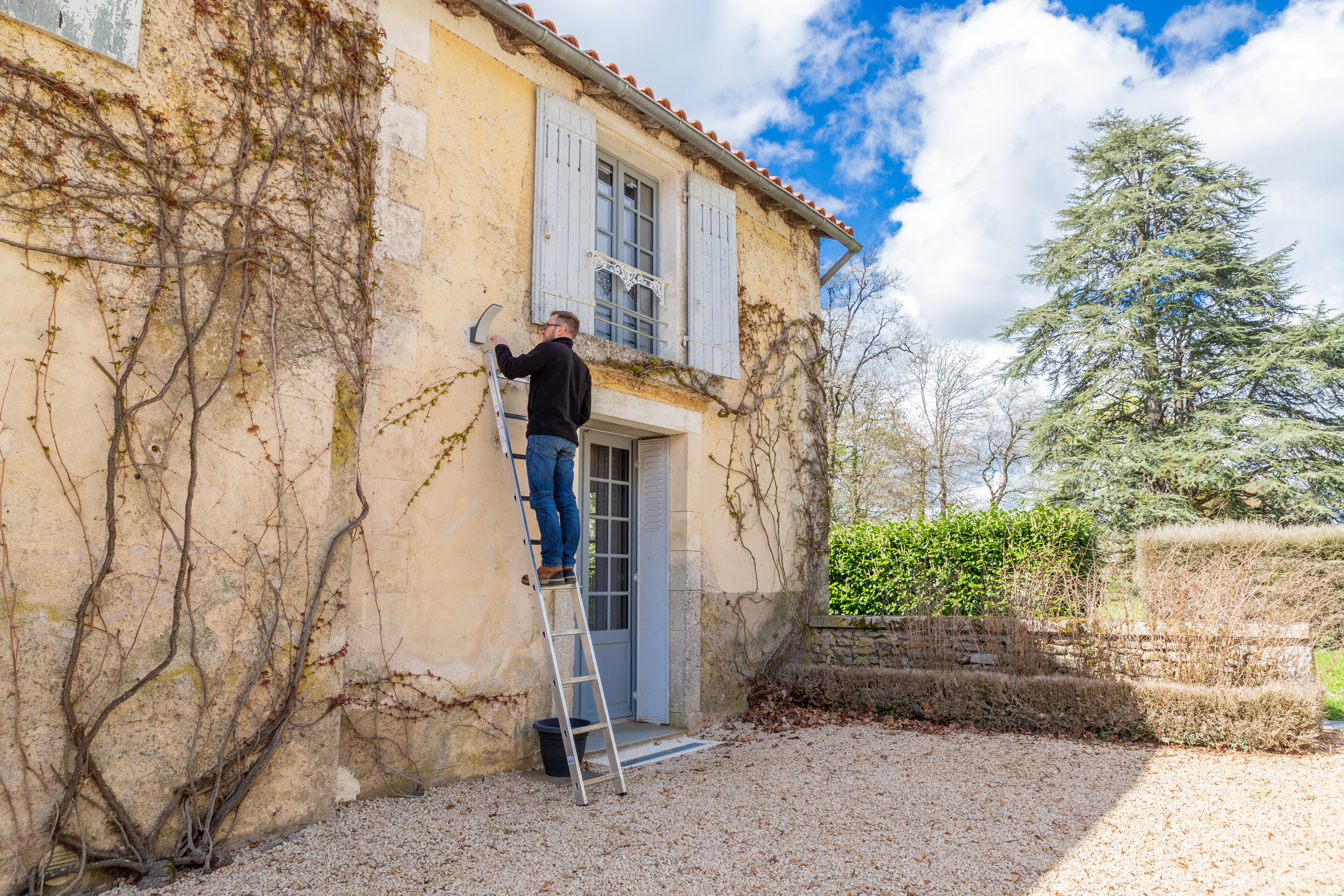 Echelle simple 10 marches H.2,80 m - HAILO - 2