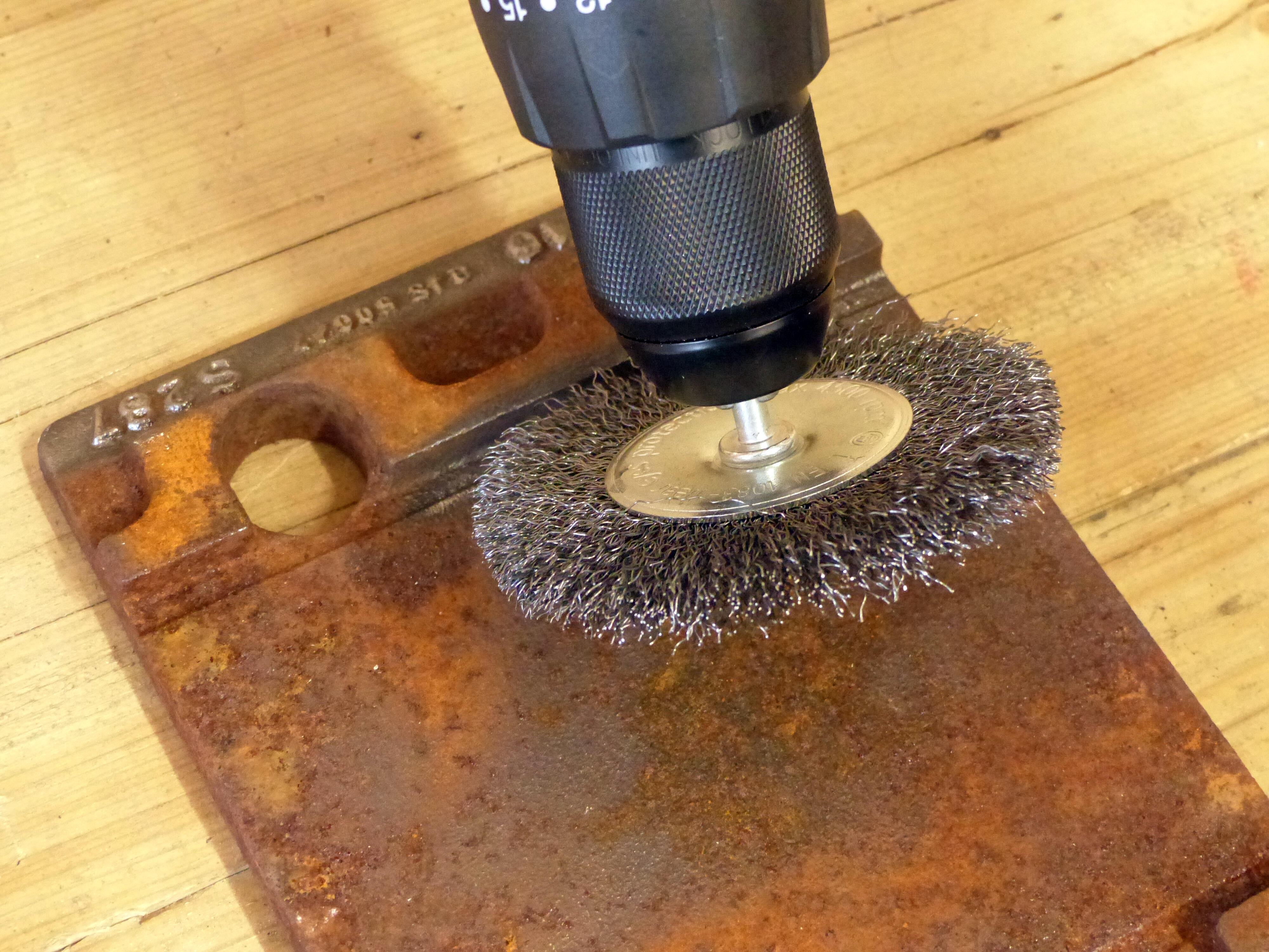 Brosse abrasive pour perceuse Diam.100 mm  - FARTOOLS - TECNUM - 3