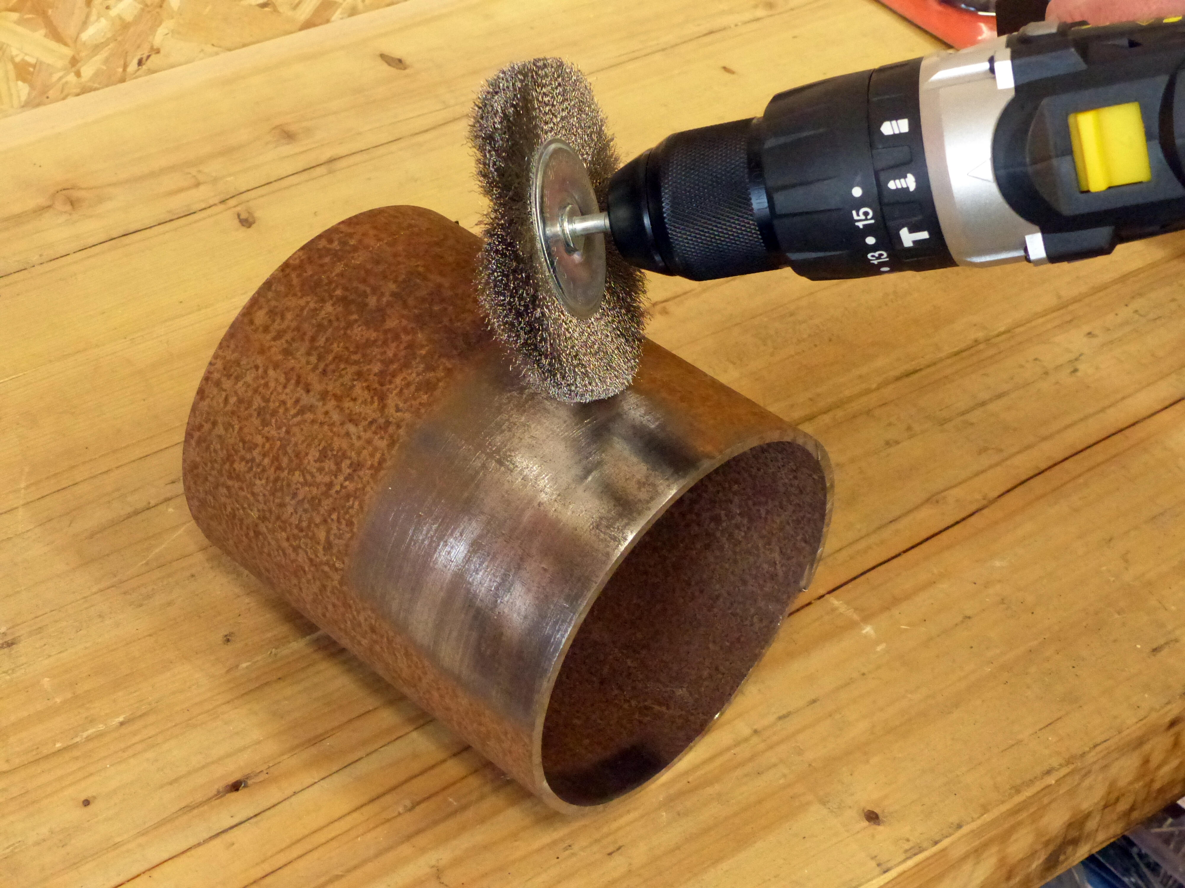 Brosse abrasive pour perceuse Diam.100 mm  - FARTOOLS - TECNUM - 3