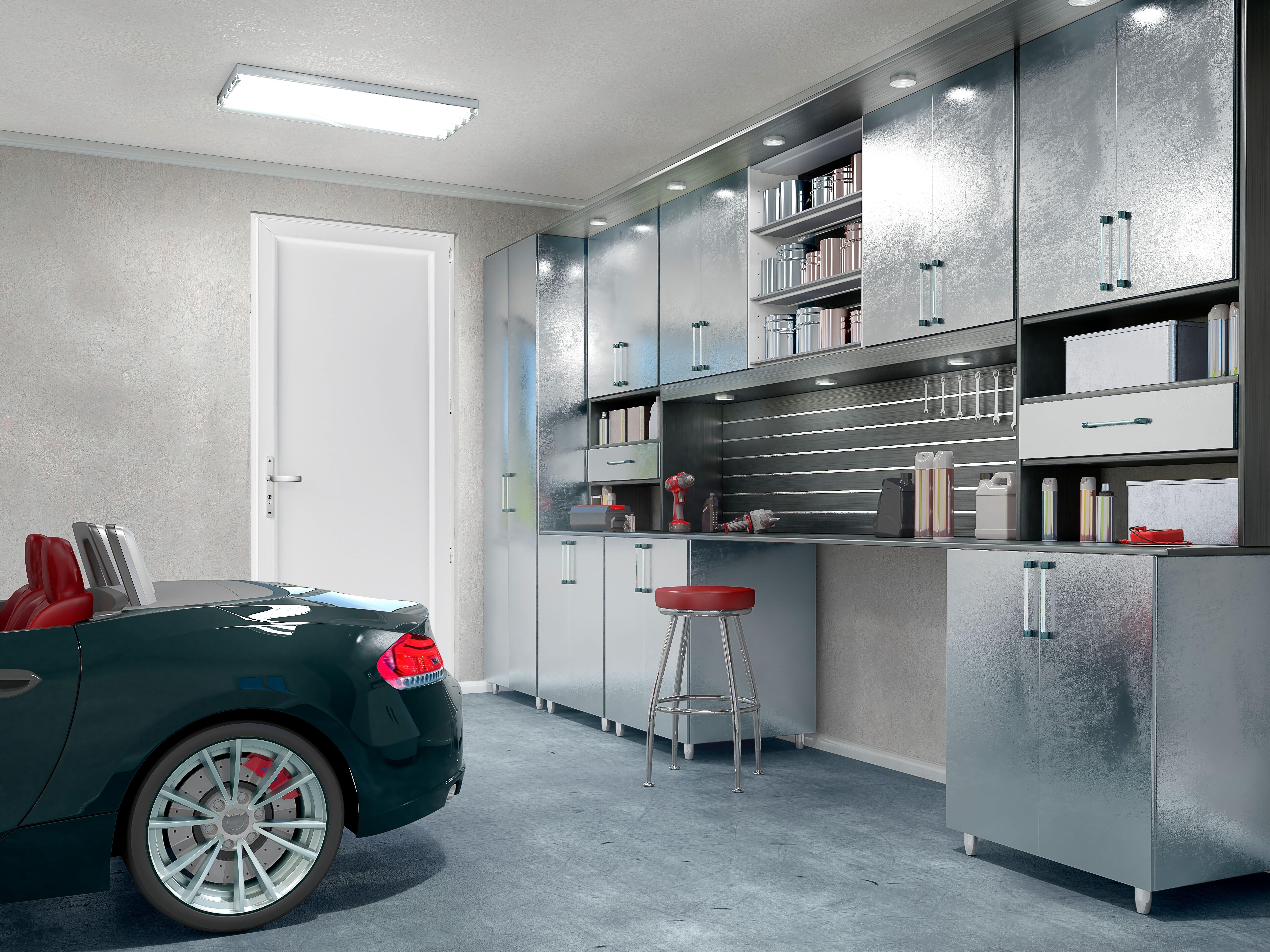 Porte de service PVC Pleine gris extérieur/blanc intérieur H.200 x l.90 cm poussant gauche  - 3