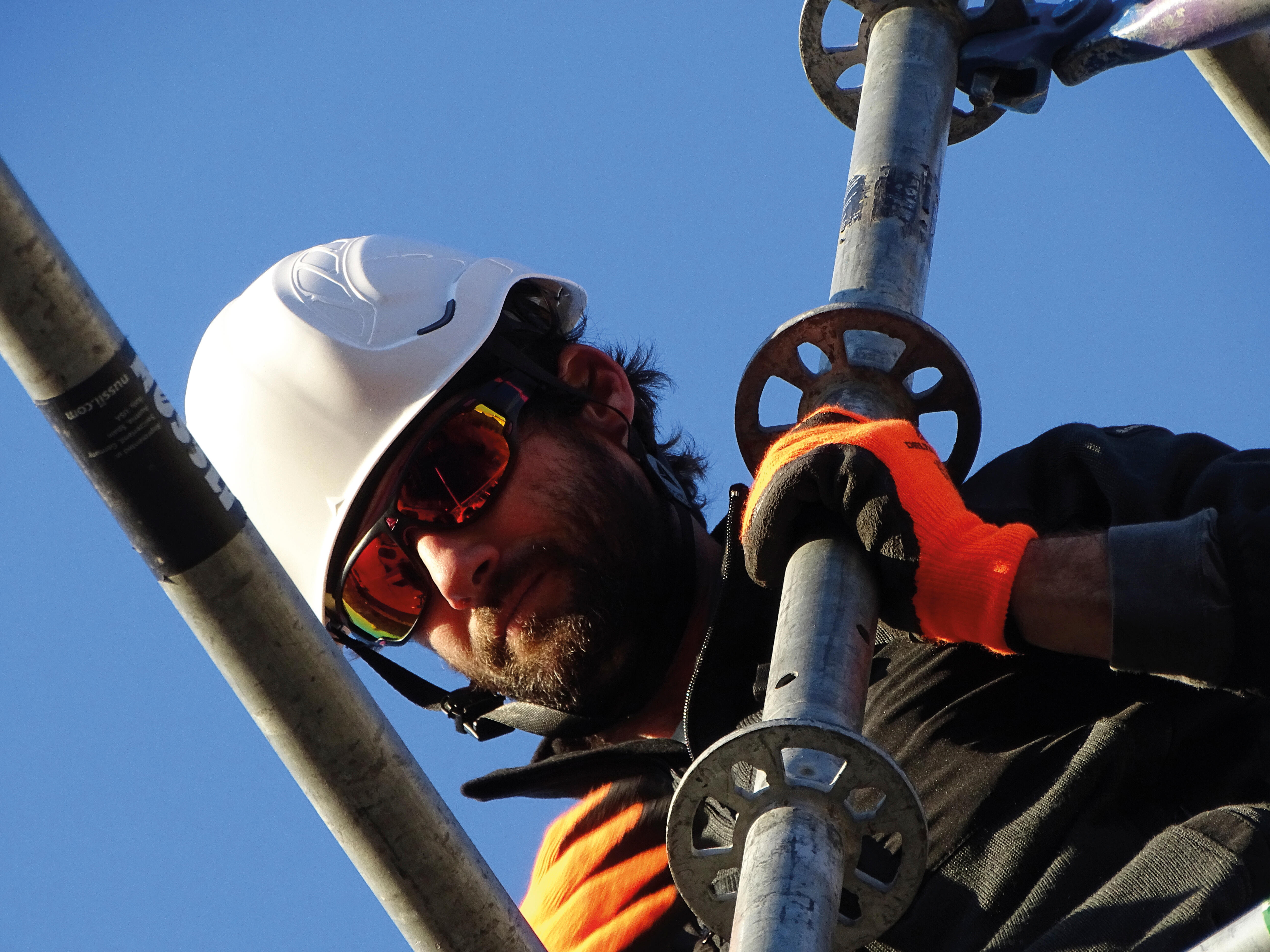 Casque de chantier ventilé blanc - DELTA PLUS - 5