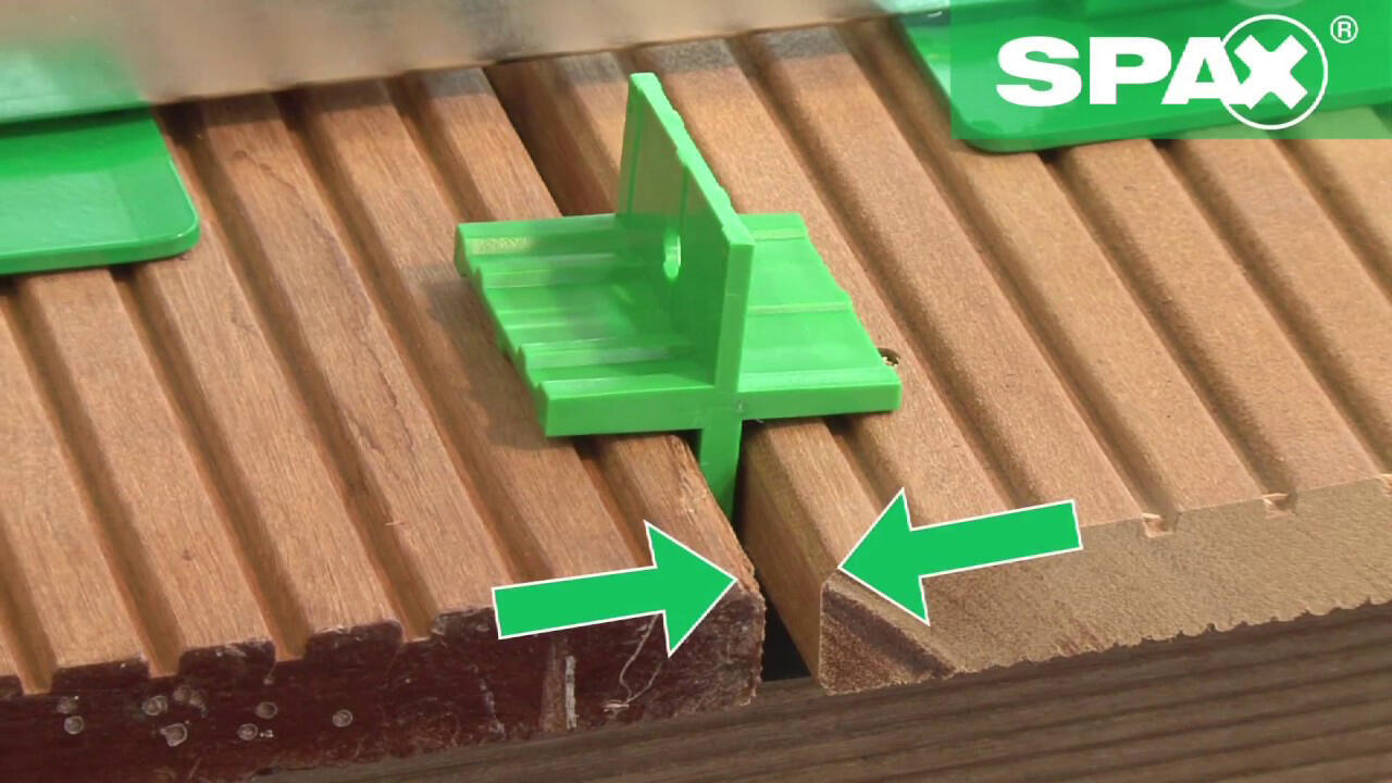 Espaceurs pour lame de terrasse de 4 à 7 mm 12 pièces - SPAX - 2