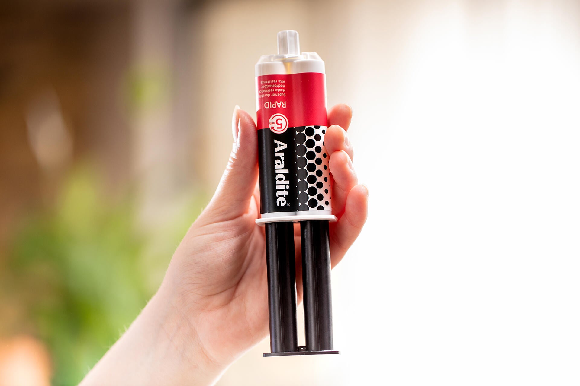 Colle époxy prise rapide rouge 24 ml - ARALDITE - 3