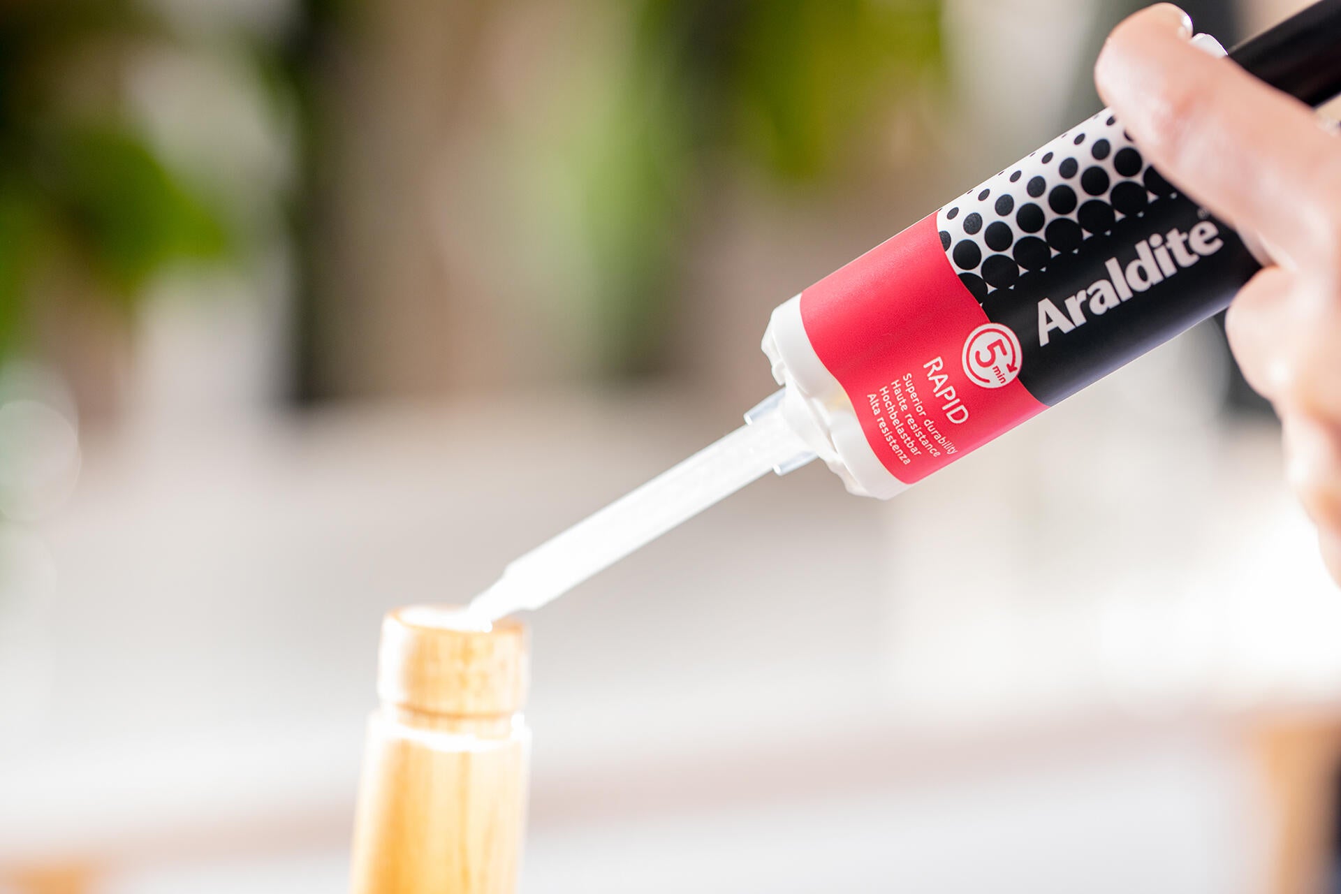 Colle époxy prise rapide rouge 24 ml - ARALDITE - 2