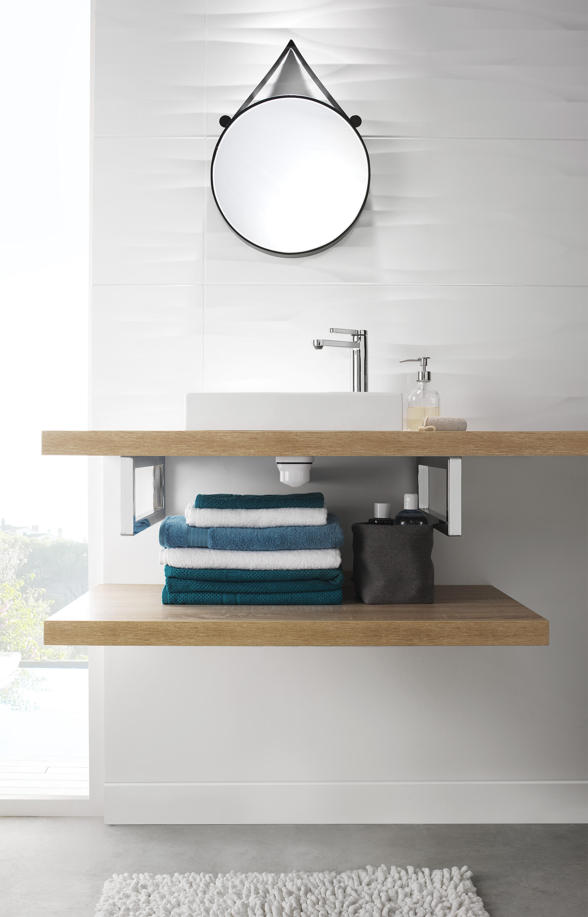 Vidage complet pour lavabo 1 vasque gain de place - Nano 6.7 WIRQUIN - 3