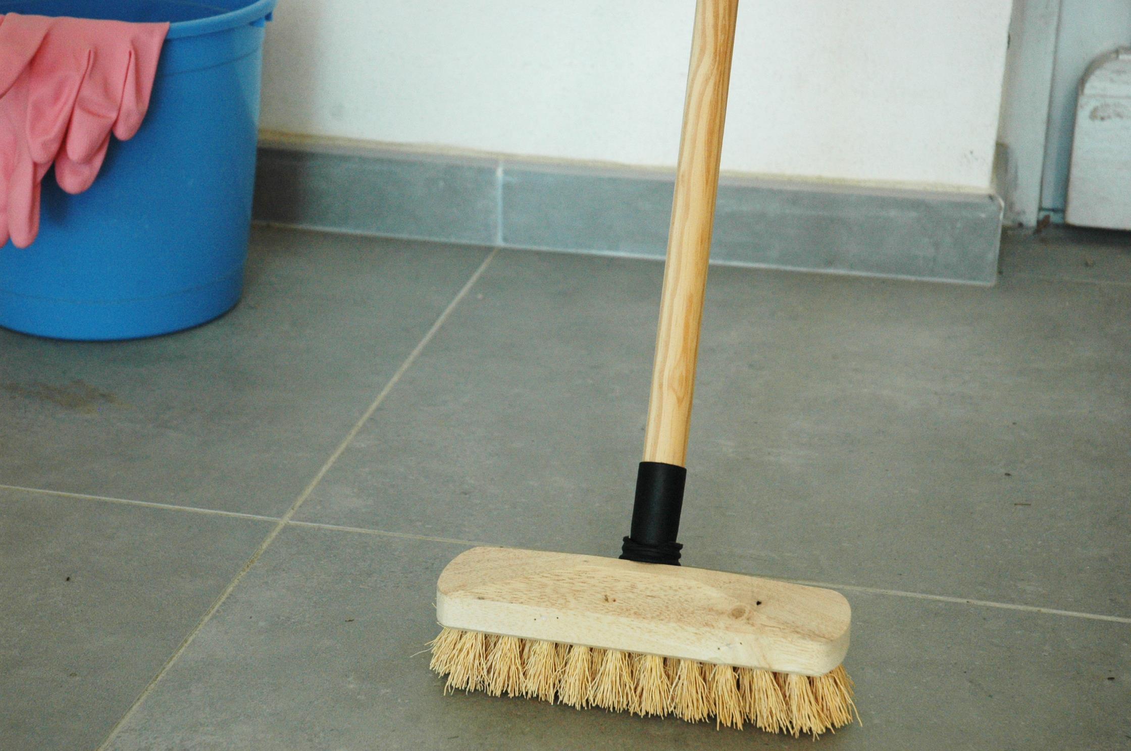Tête de balai brosse lave-pont fibre naturelle 23 cm - 2