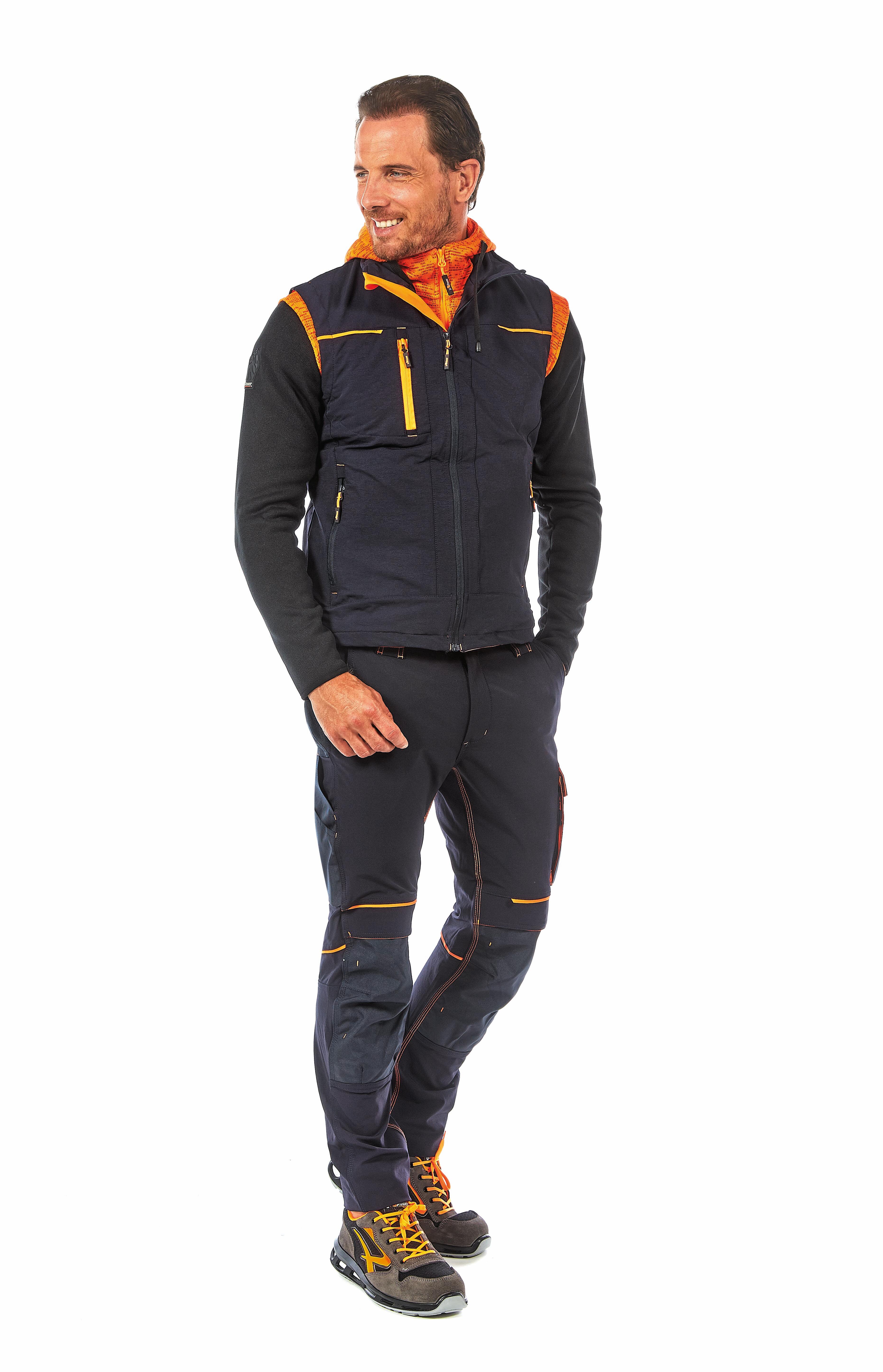 Pantalon de travail T.M bleu ATOM - U POWER - 3