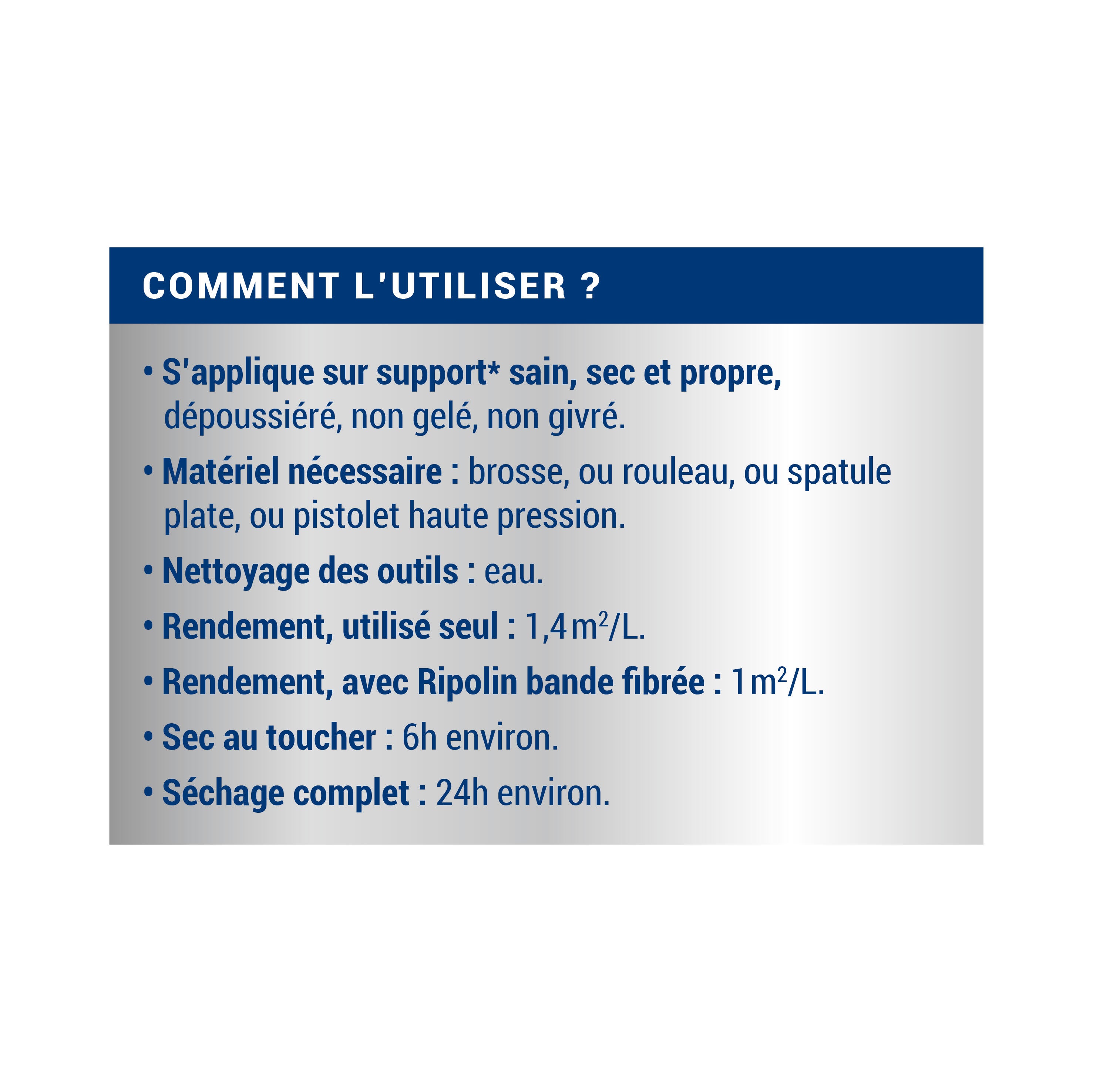 Revêtement anti-infiltration toiture terre cuite 4 L - RIPOLIN - 7