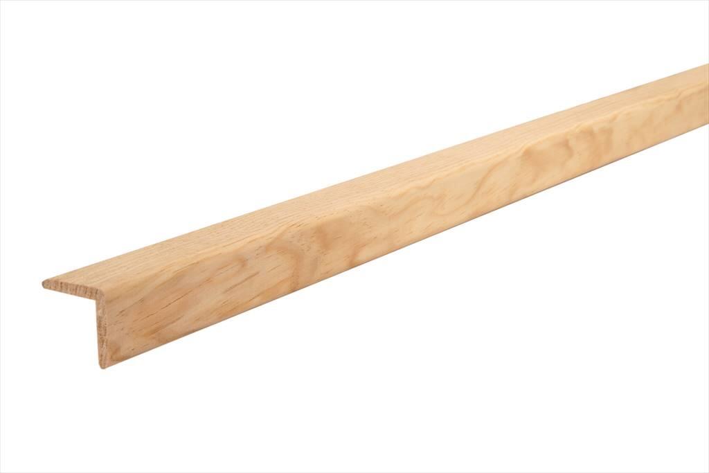 Baguette d’angle arrondie en pin des landes sans nœud 22,5 x 22,5 mm Long.2,4 m - SOTRINBOIS - 2