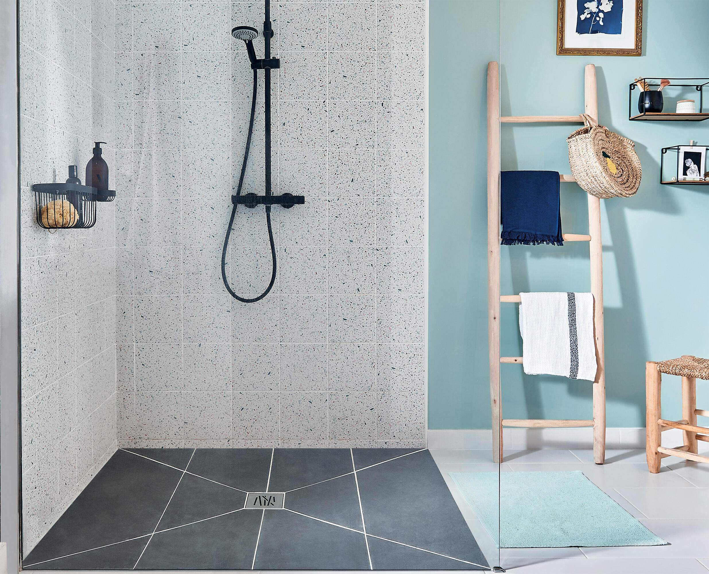 Bonde à chaper pour douche à l'Italienne SLIM Wirquin Pro - 3