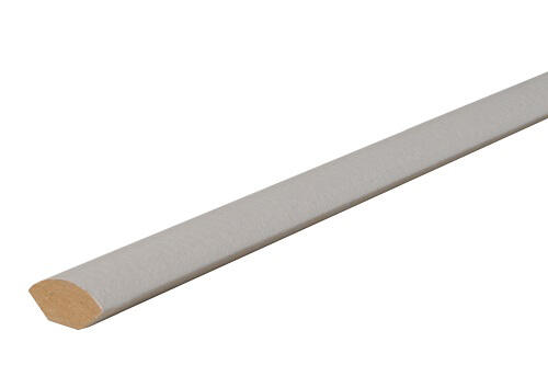 Quart de rond en MDF prépeint 14 mm Long.2,44 m - SOTRINBOIS - 3