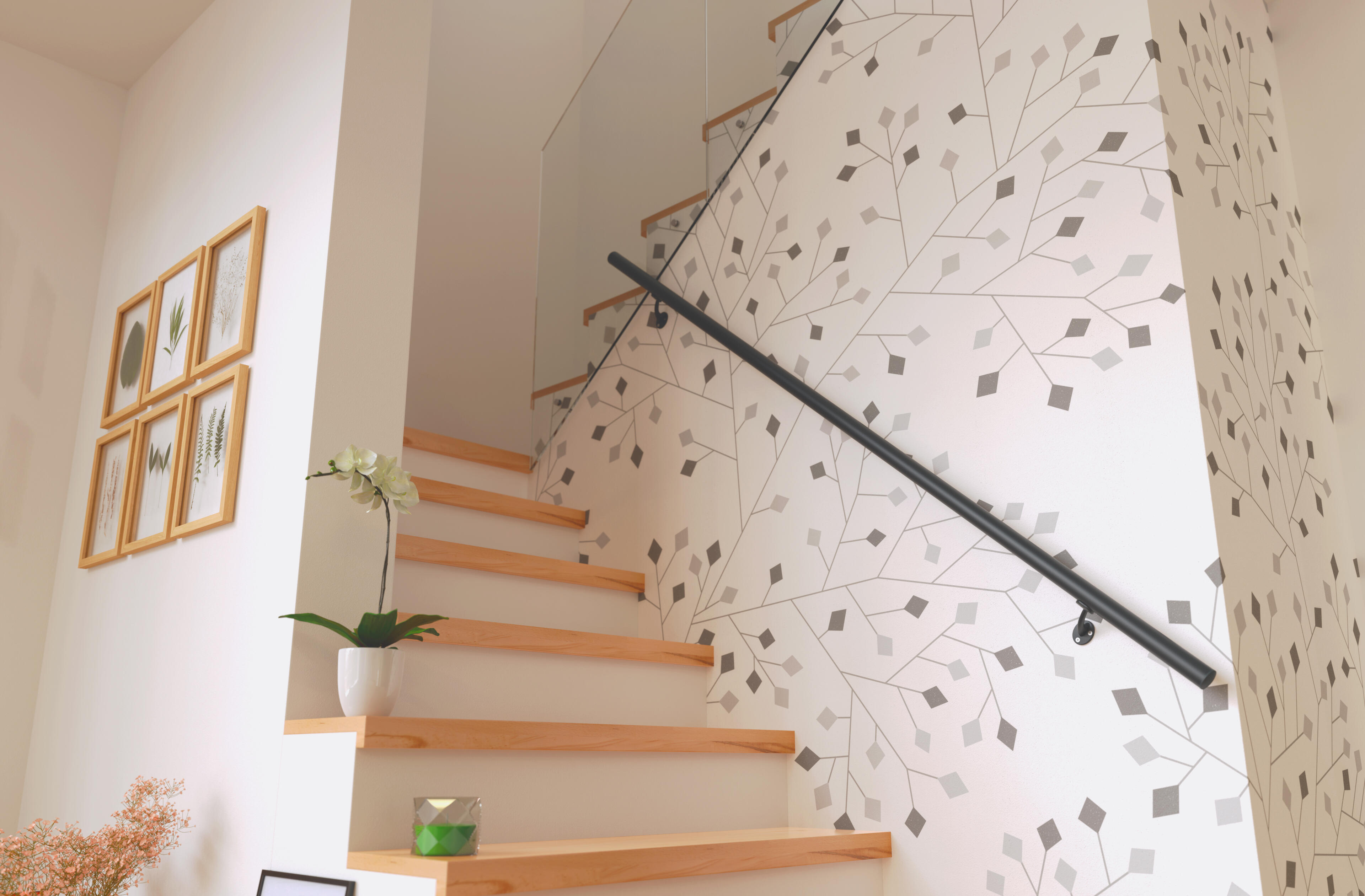 2 SUPPORTS KIT MAIN COUR+2 BOUCHONS GRIS - 2