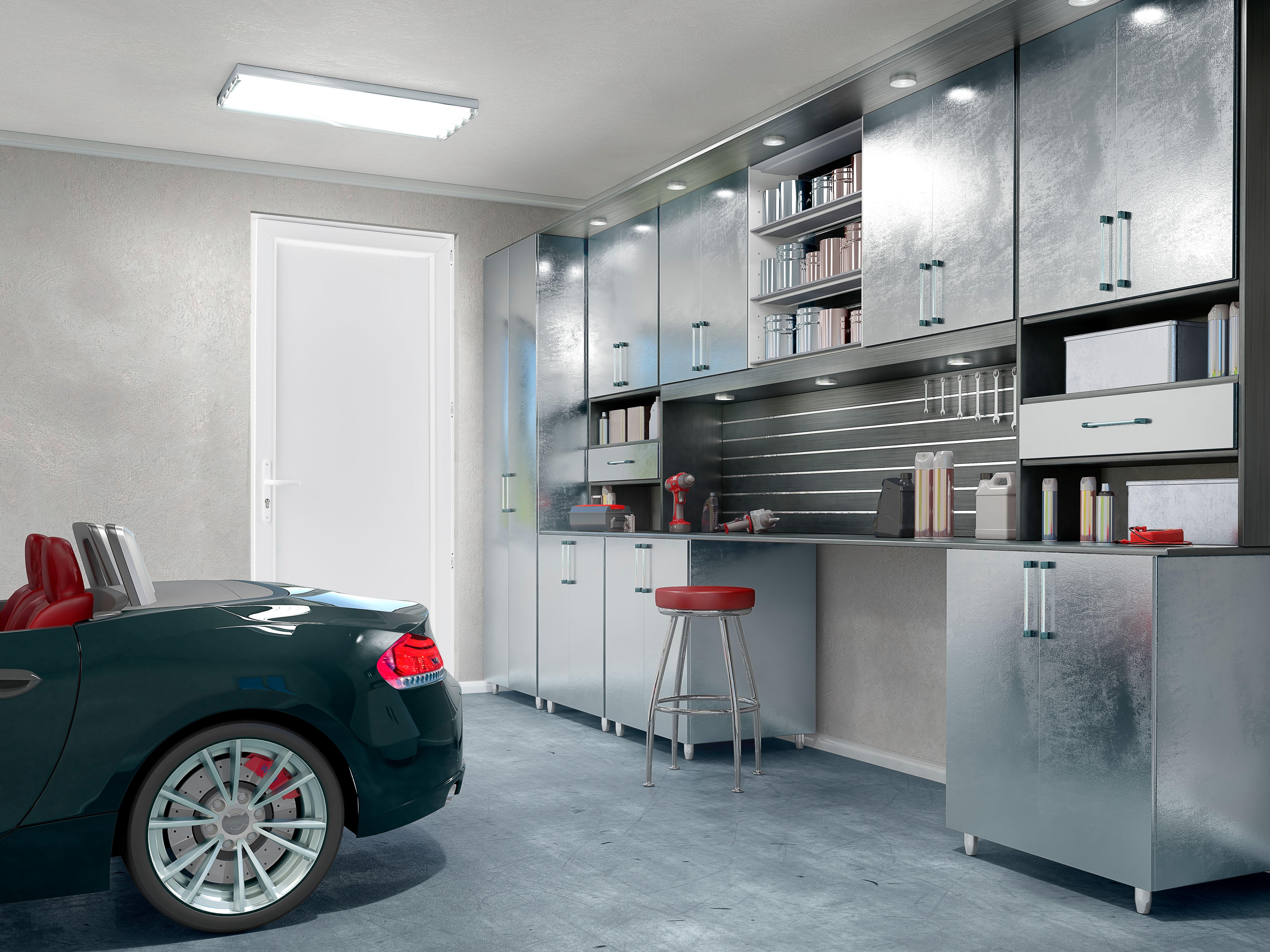 Porte de service PVC Pleine Blanche H.200 x l.80 cm poussant gauche  - 5