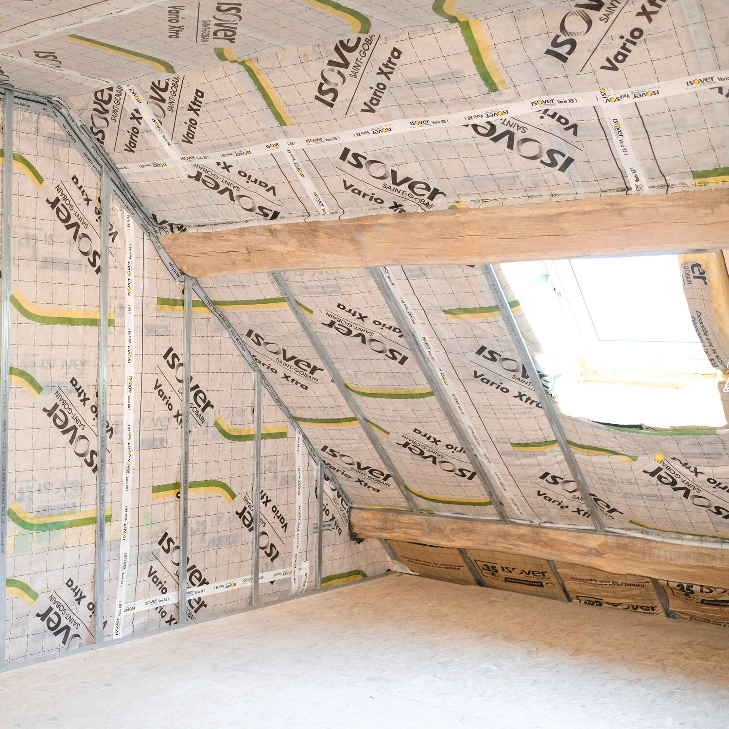 Rouleau adhésif L.40 m x l.60 mm Vario KB1 - ISOVER - 3