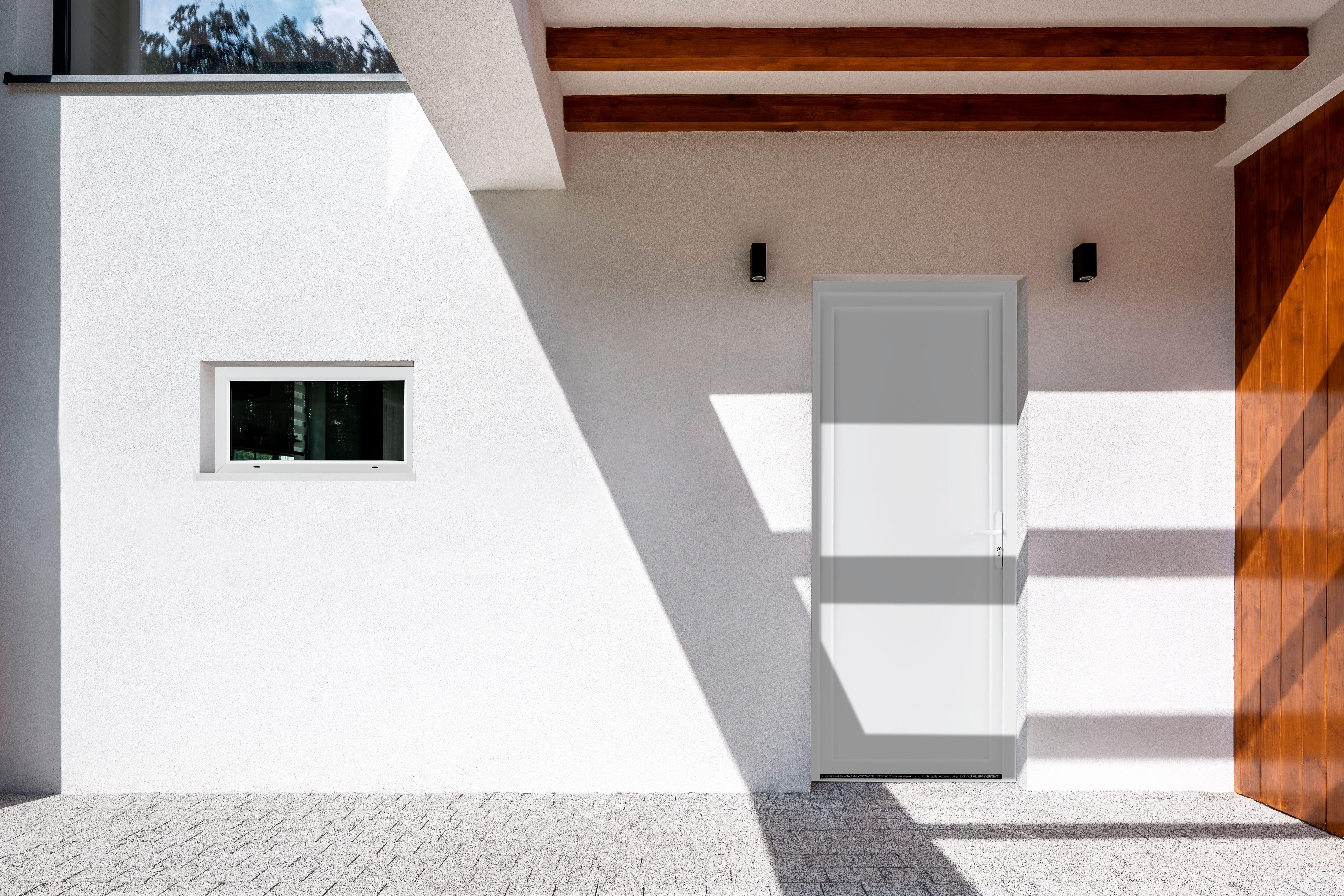 Abattant PVC H.45 x l.80 cm blanc - 4