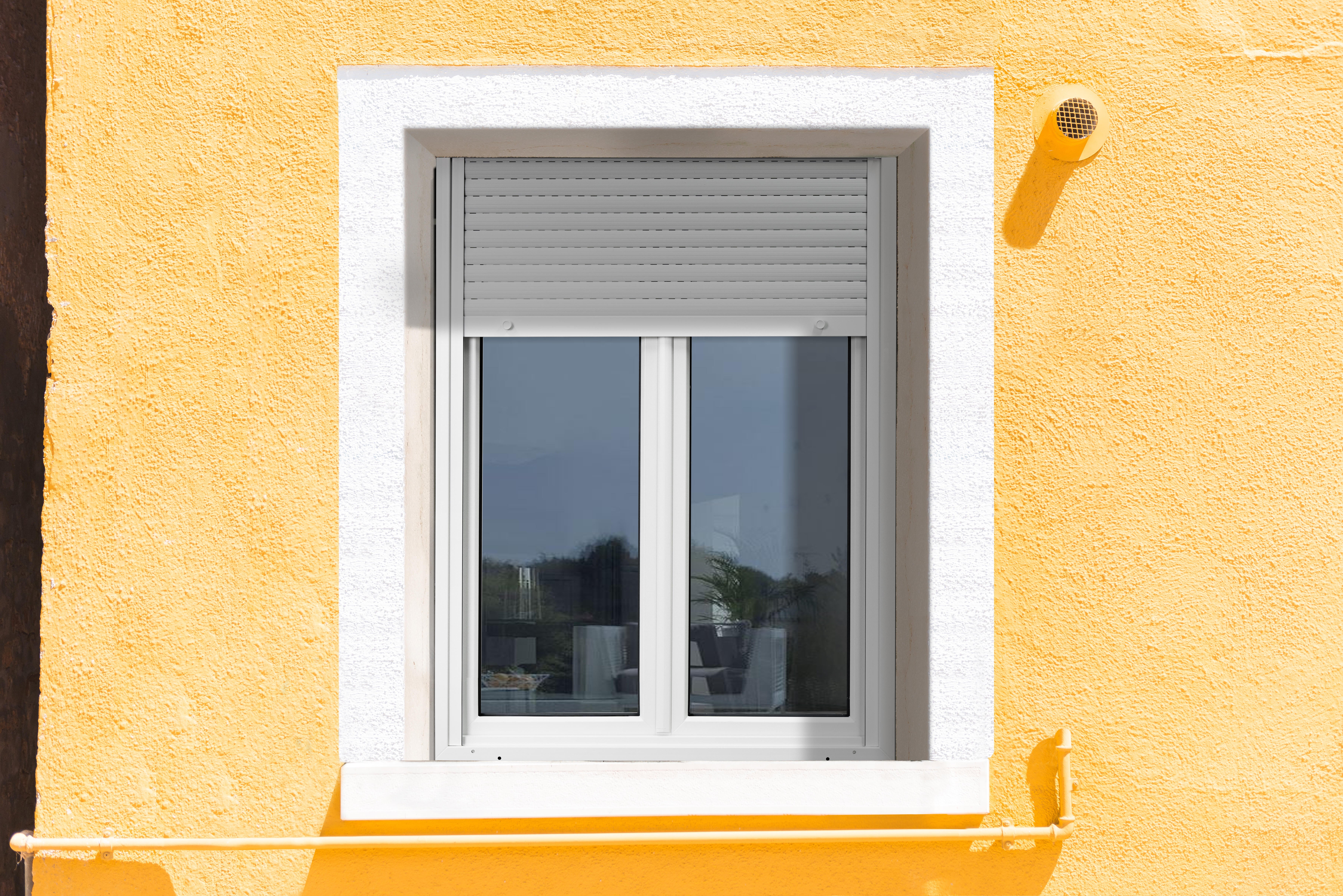 Fenêtre PVC 2 vantaux avec volet roulant intégré monobloc H.125 x l.100 cm - GROSFILLEX - 4