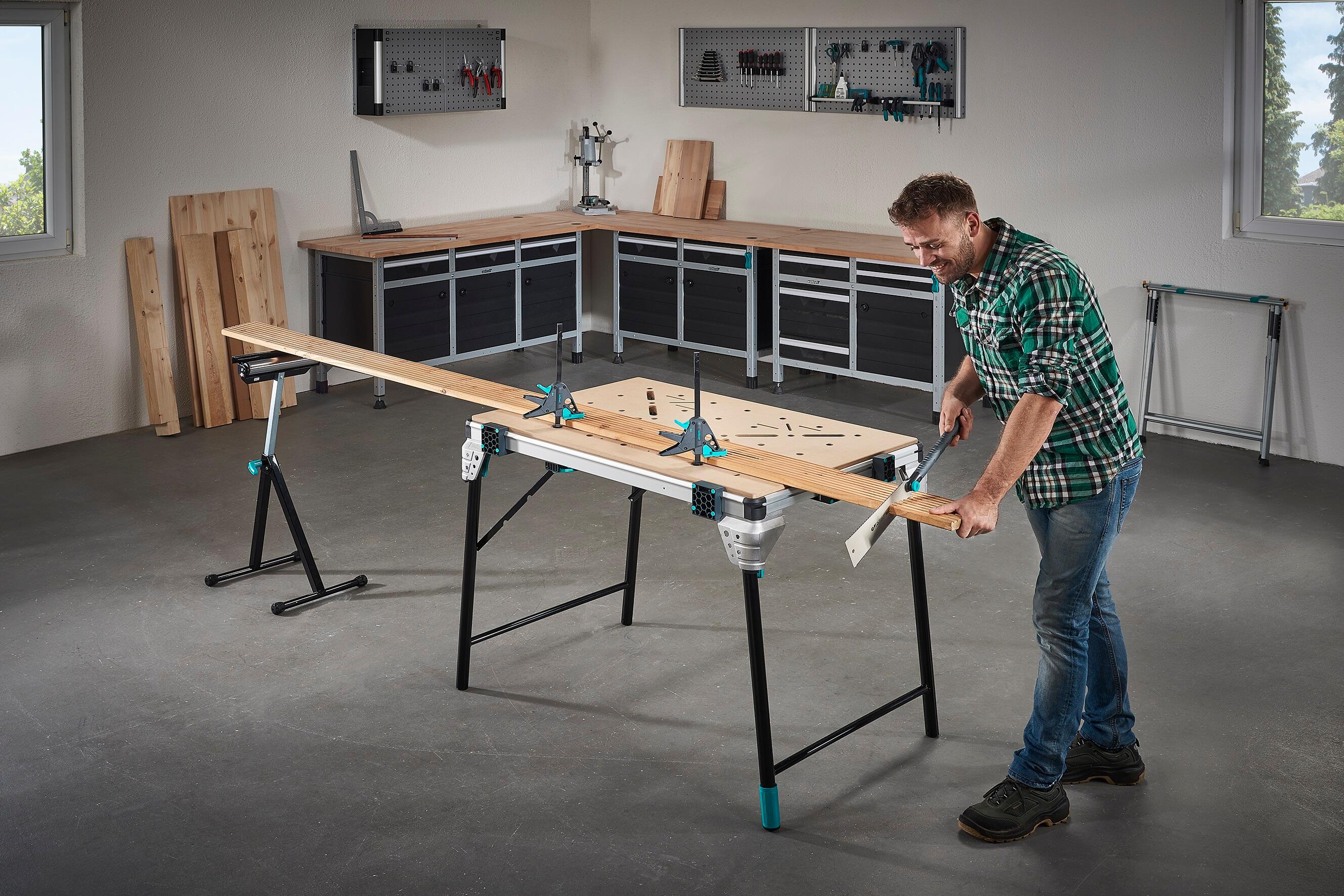 Etabli pliant Master work 1600 - WOLFCRAFT - 3