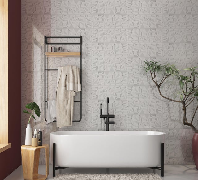  Carrelage mural décor l.20 x L.60 cm Claire 3D