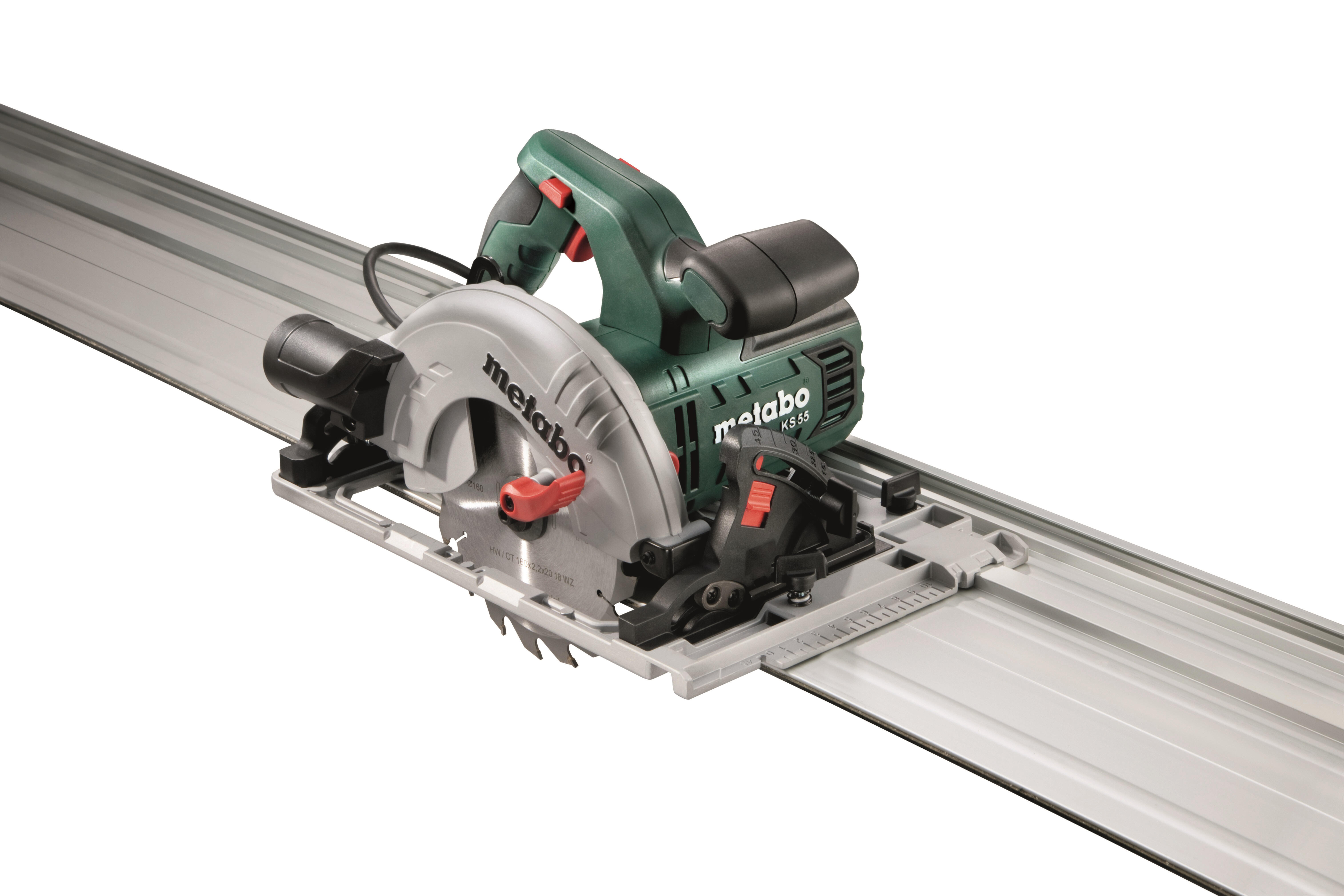 Scie circulaire filaire 1200W Diam.160mm - METABO KS55FS - 6