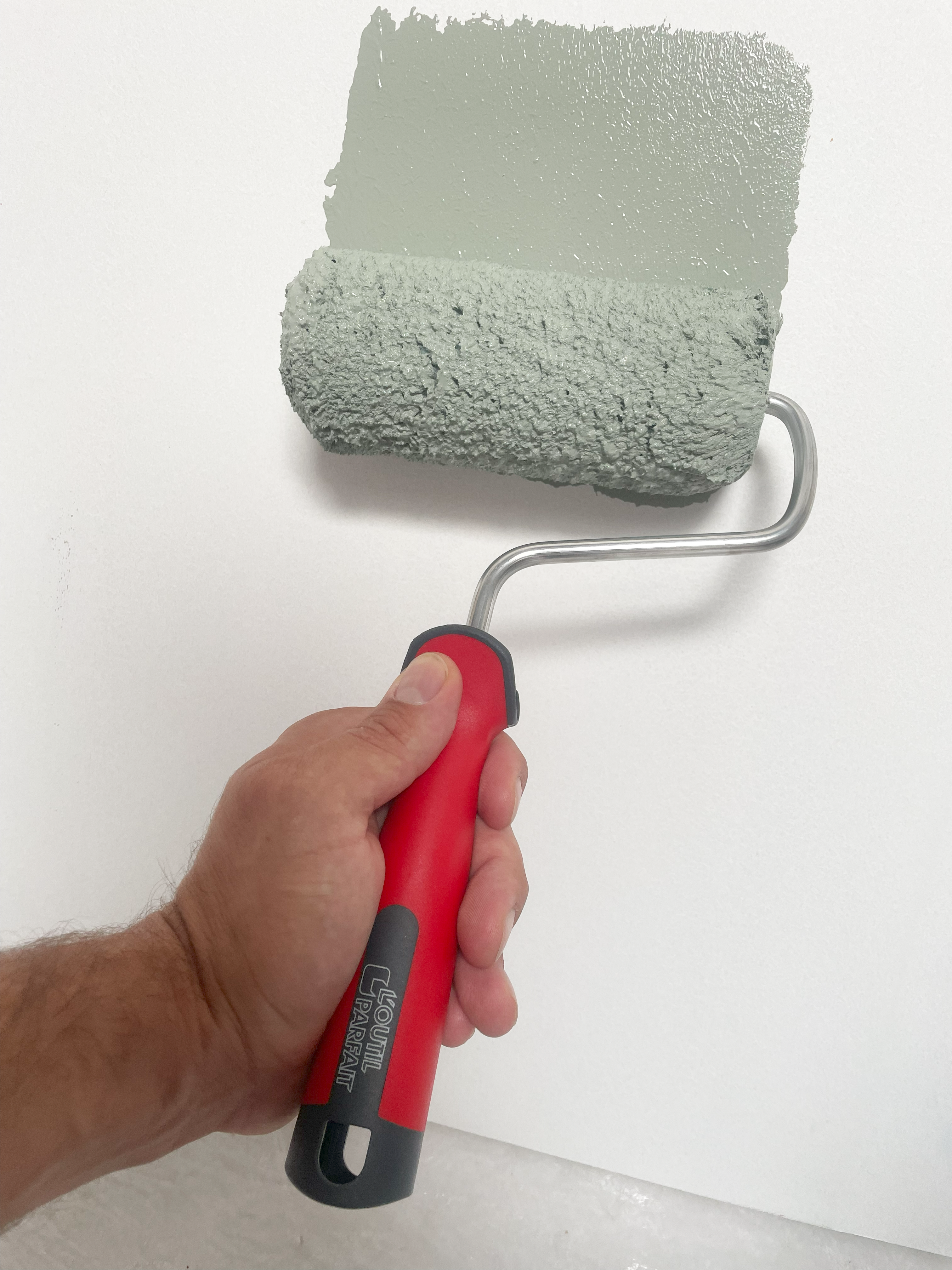 Manchon microfibre 12 mm Long.180 mm pour mur et plafond, vernis, laque et traitement bois - Microliss'HD 12 L'OUTIL PARFAIT - 3