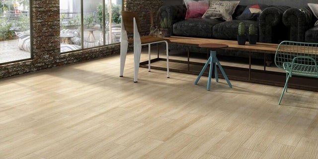 Carrelage sol intérieur effet bois l.15x L.60 cm - Toledo Natural