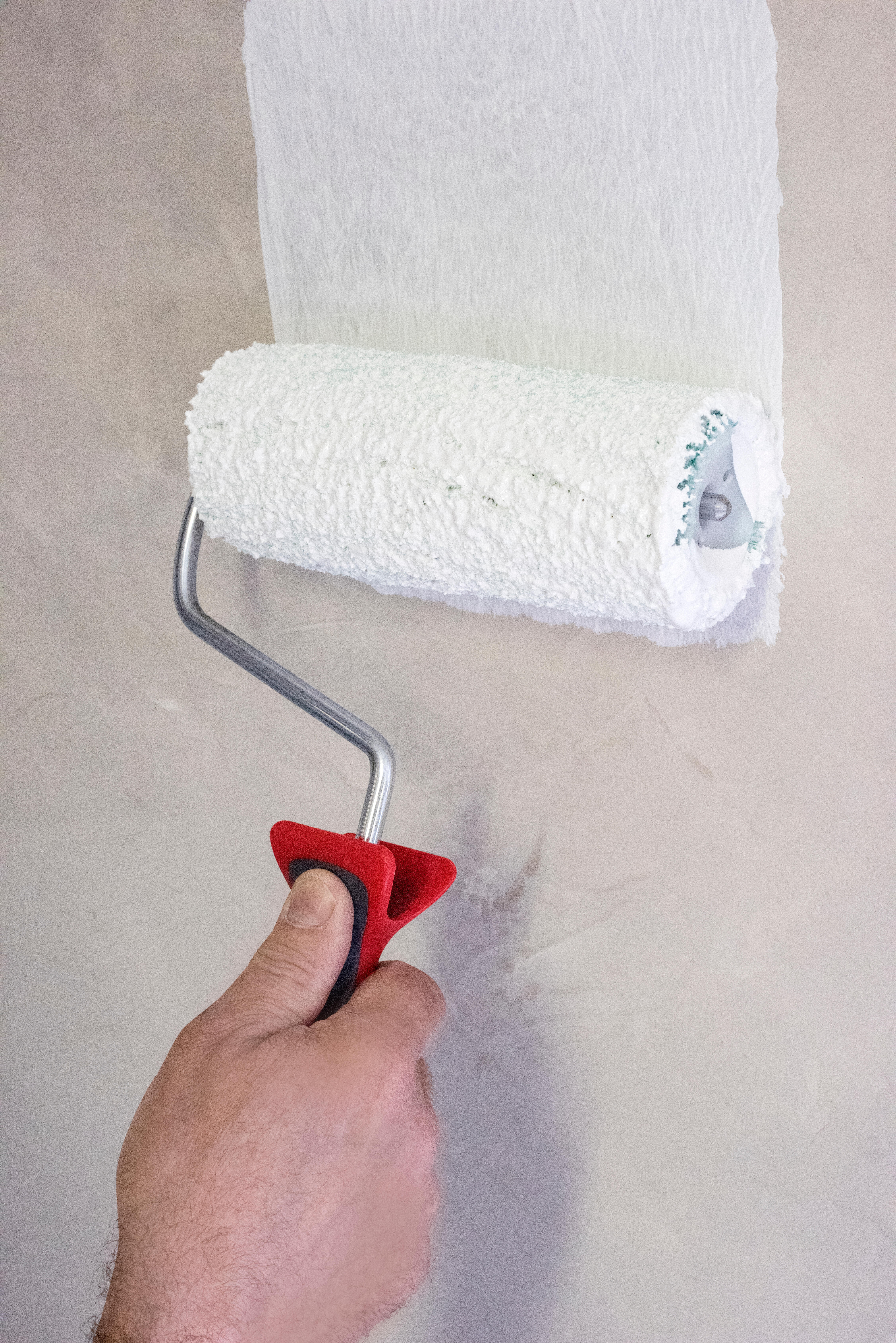 Manchon microfibre 12 mm Long.180 mm pour mur et plafond, vernis, laque et traitement bois - Microliss'HD 12 L'OUTIL PARFAIT - 2