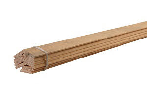 Champlat 2 arrondis en pin petits nœuds 5,3 x 27,5 mm Long.2,4 m - SOTRINBOIS - 3