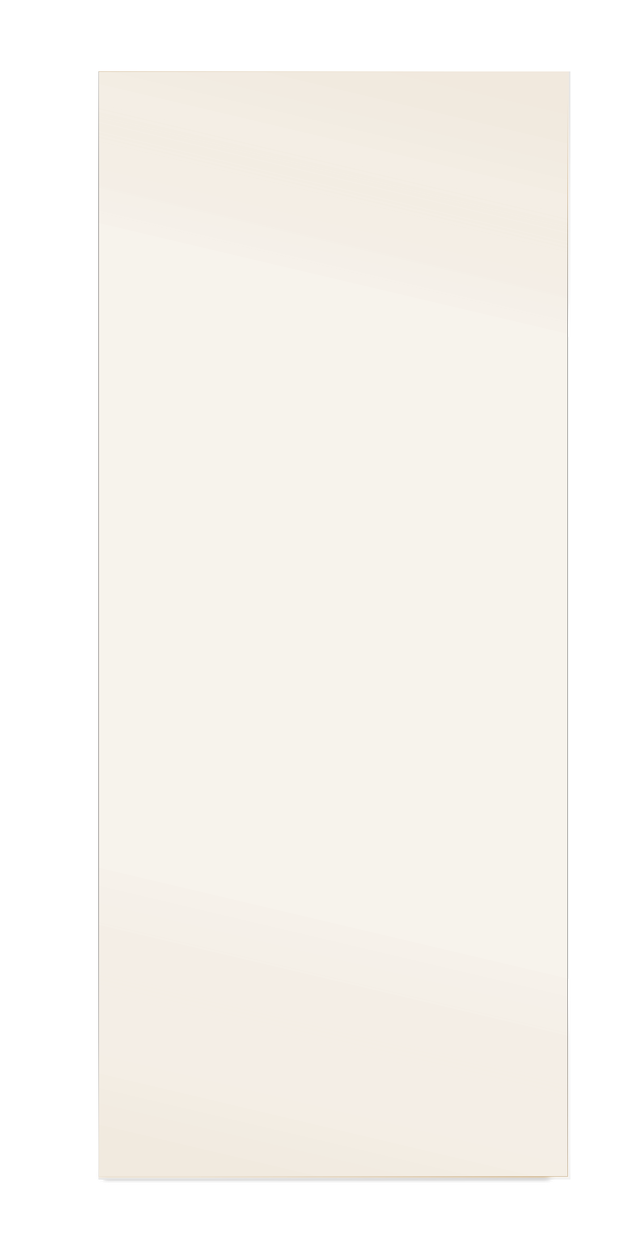 Porte coulissante bois Isoplane âme pleine, H.204 x l.73 cm
