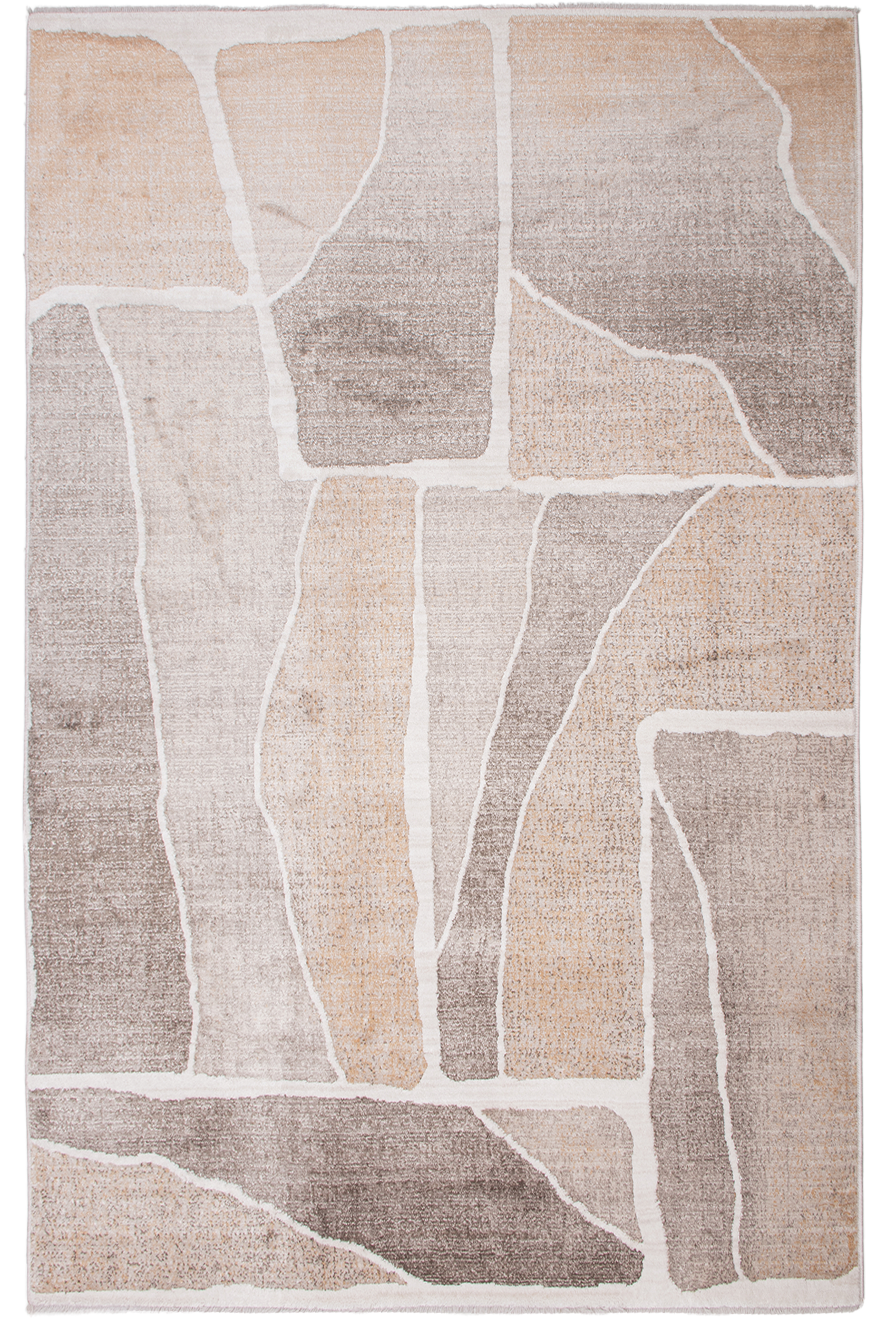 Dywan z frędzlami Santana Playa beżowy 160 x 240 cm