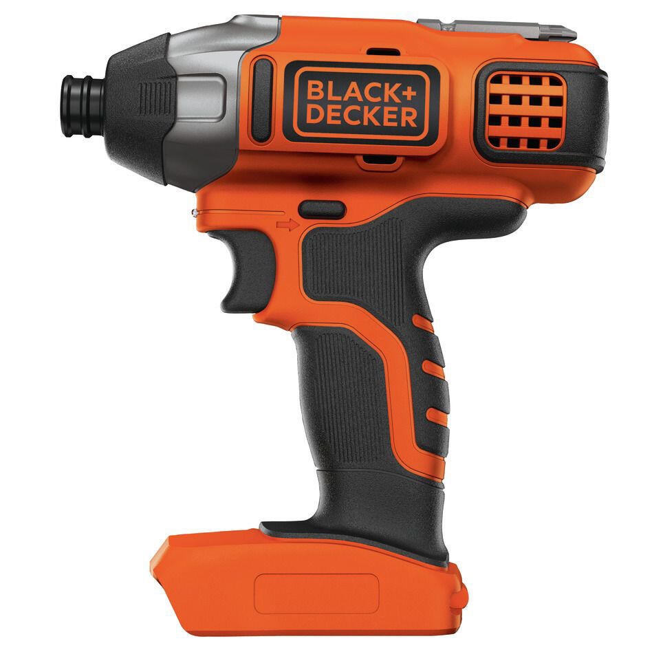 Atornillador de impacto sin cable black + decker de v