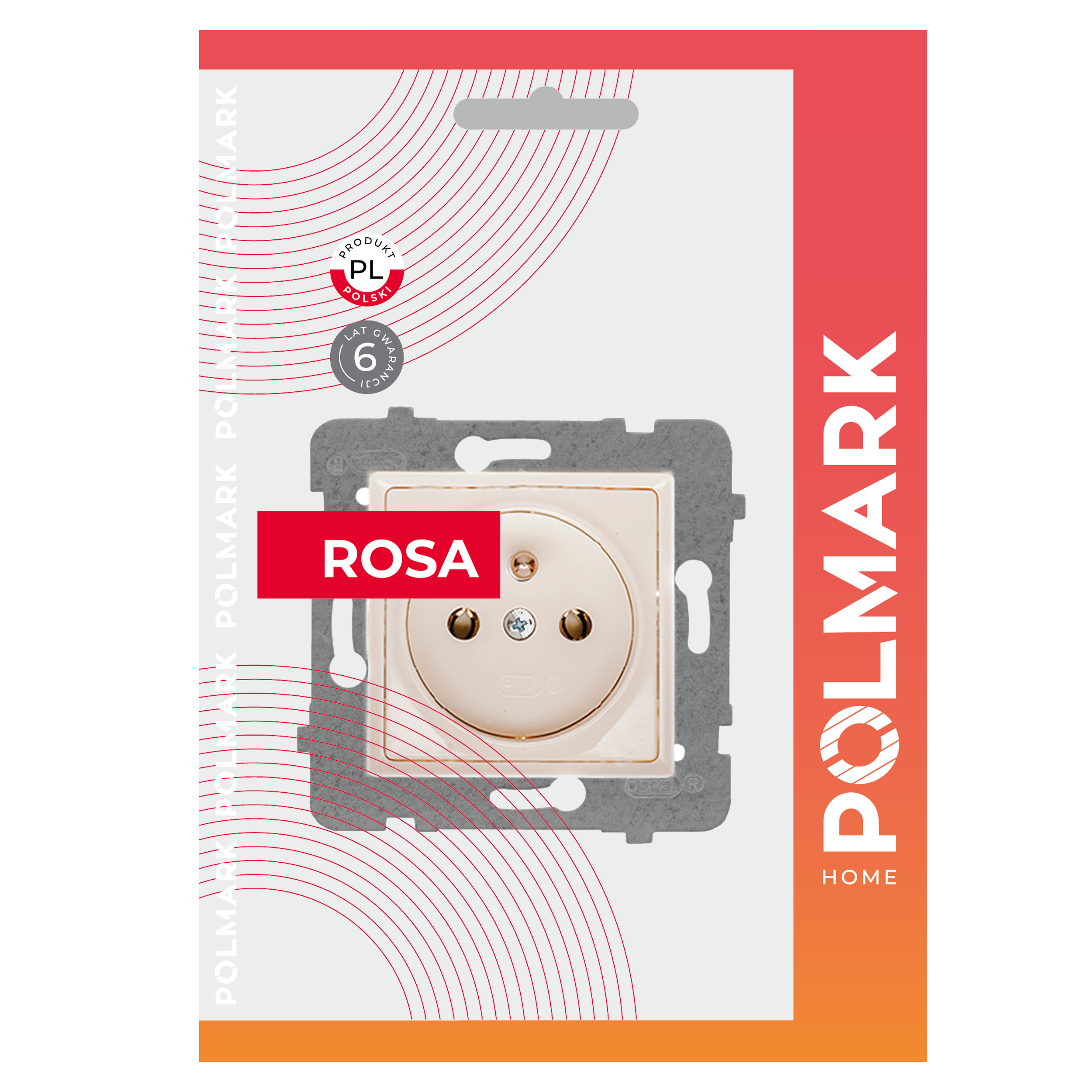 Gniazdo pojedyncze ROSA kremowy POLMARK - 2