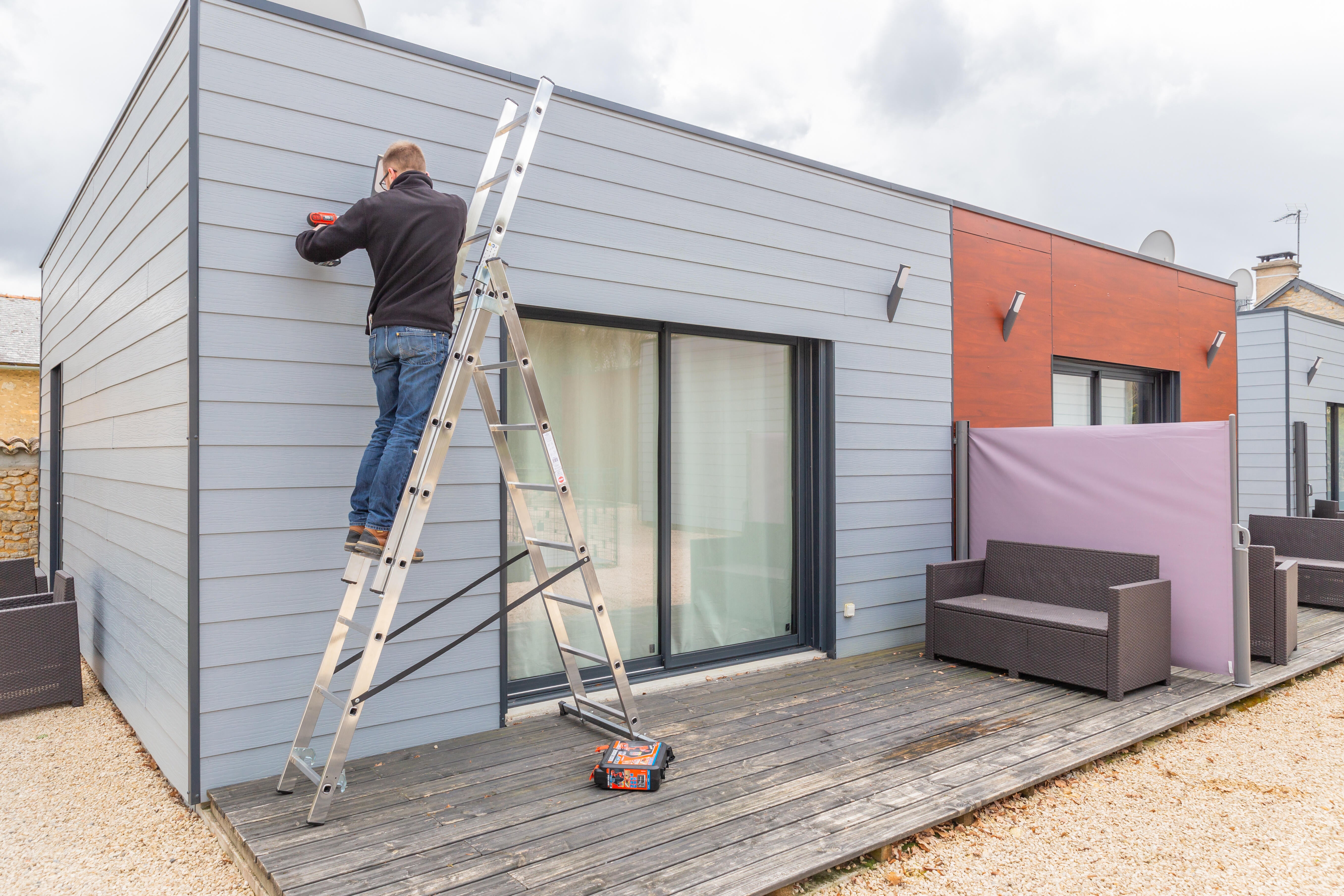 Echelle transformable 3 plans x 8 marches H.4,90 m - HAILO - 3