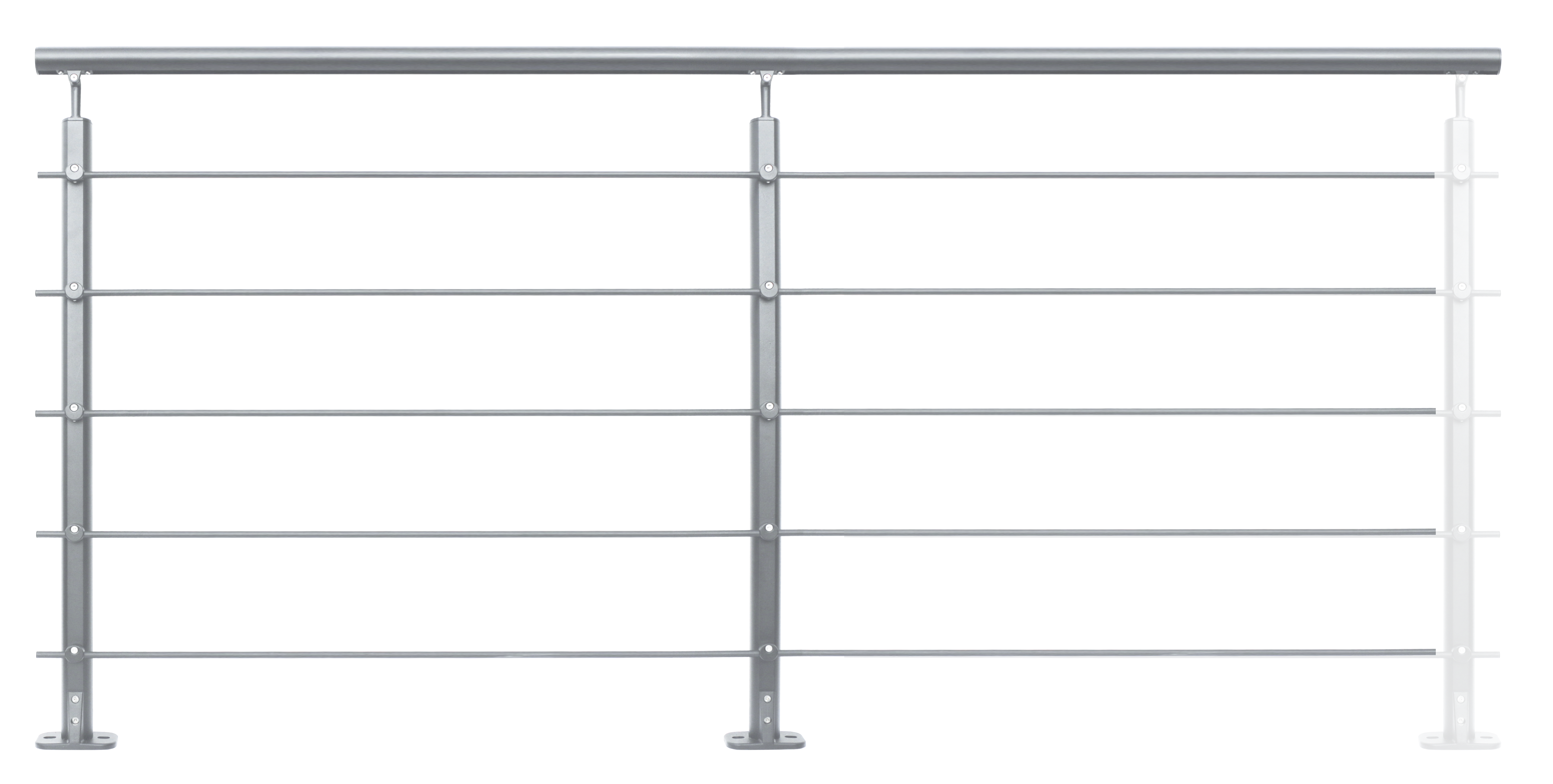 PACK OPALU SILVER fix. plat, L 2 m - 2