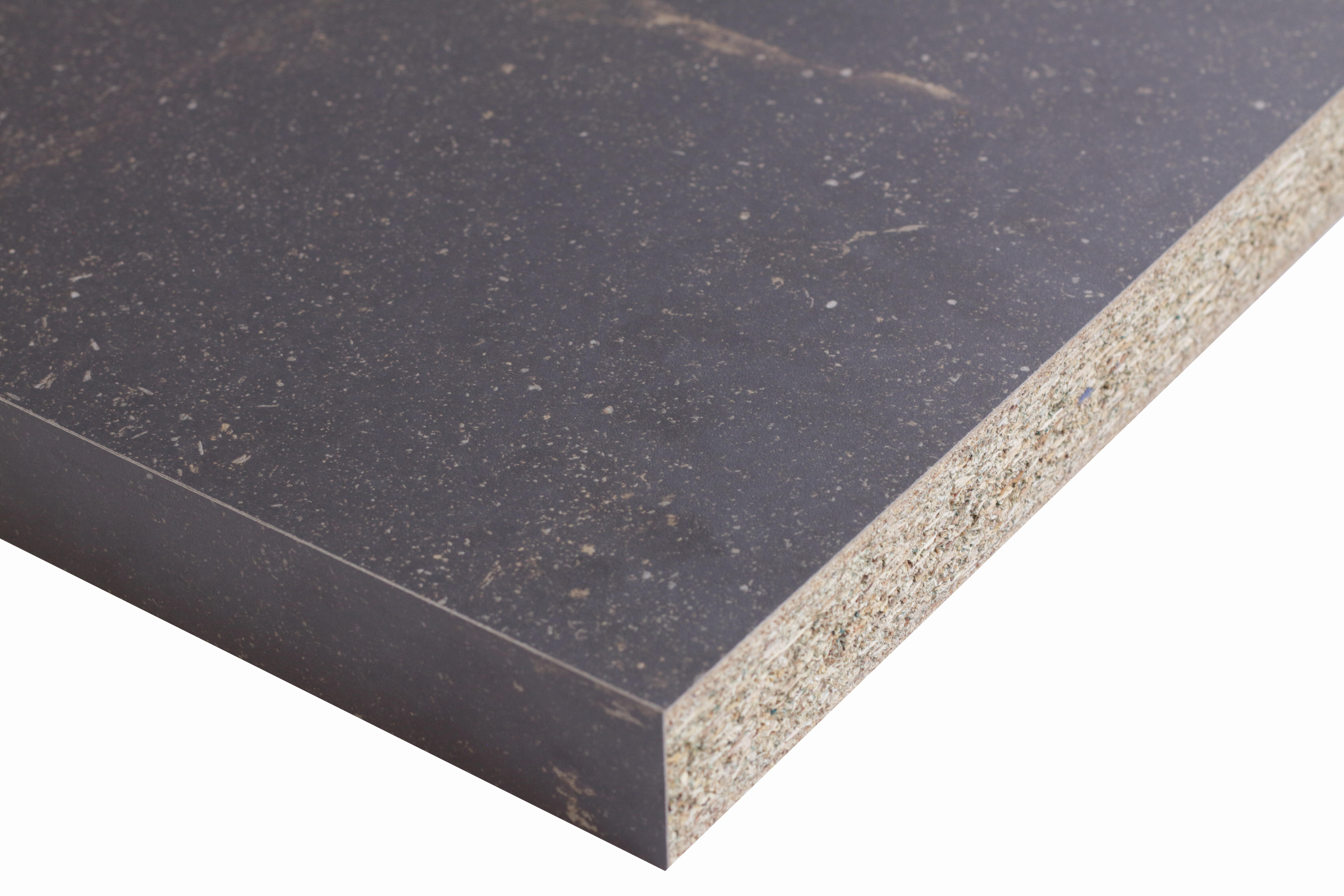 Plan de travail stratifié gris SIDEWALK/IBLA L.3040 x P.630 x ép.39 mm hydrofuge - 2