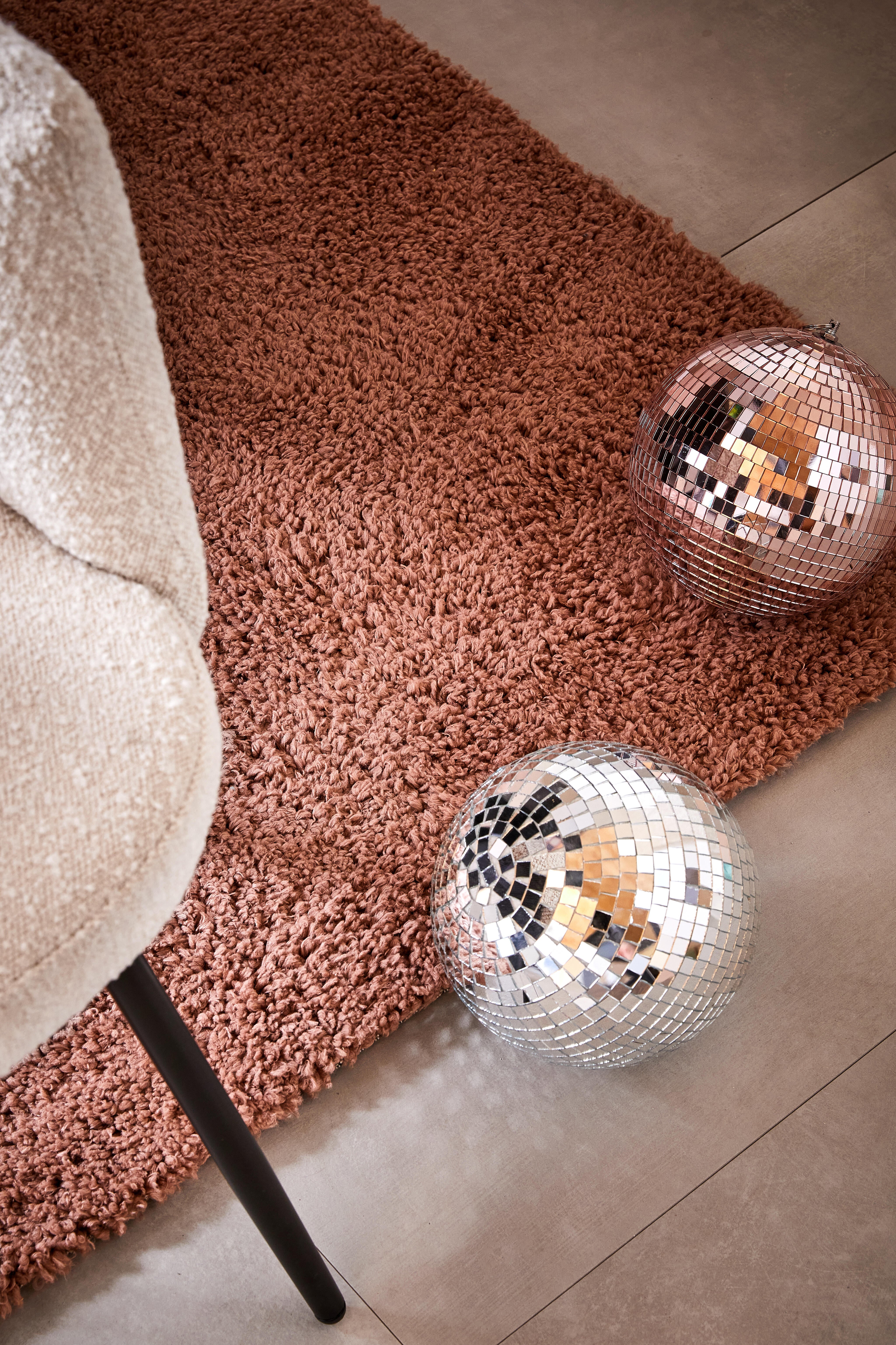 Tapis intérieur uni Rachel, l.100 x L.150 cm - 2