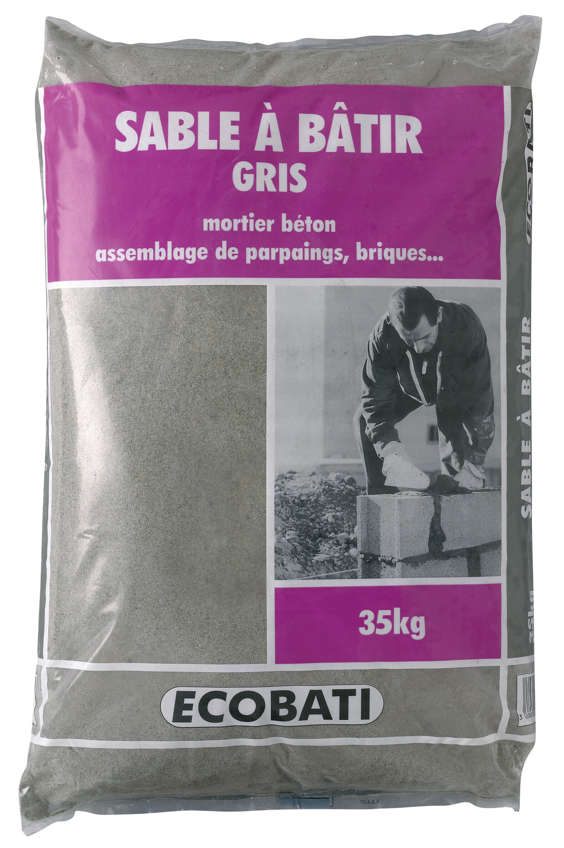 Sable à maçonner 0/5, sac de 35 kg - 2