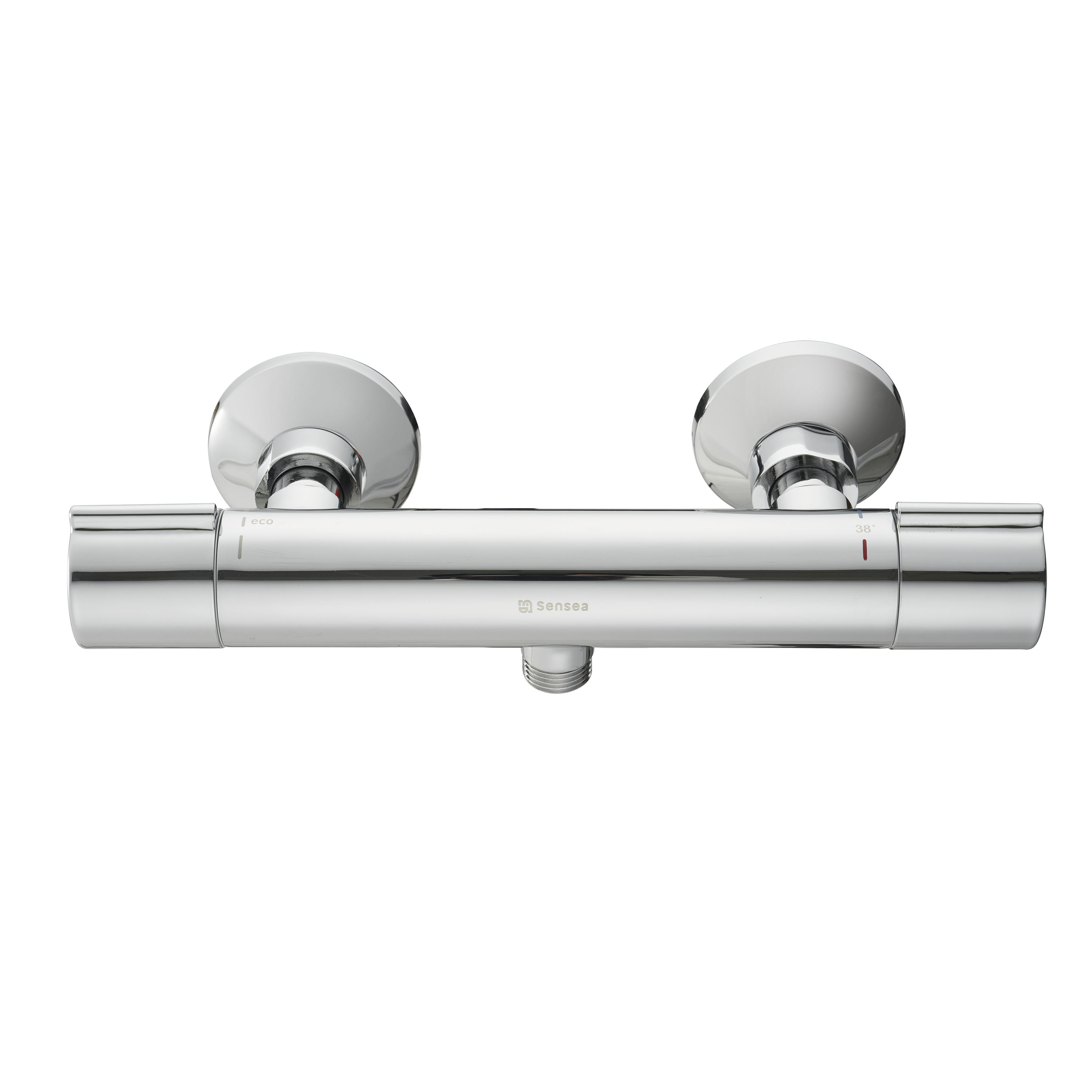 Mitigeur de douche thermostatique chrome, Essential, SENSEA - 4