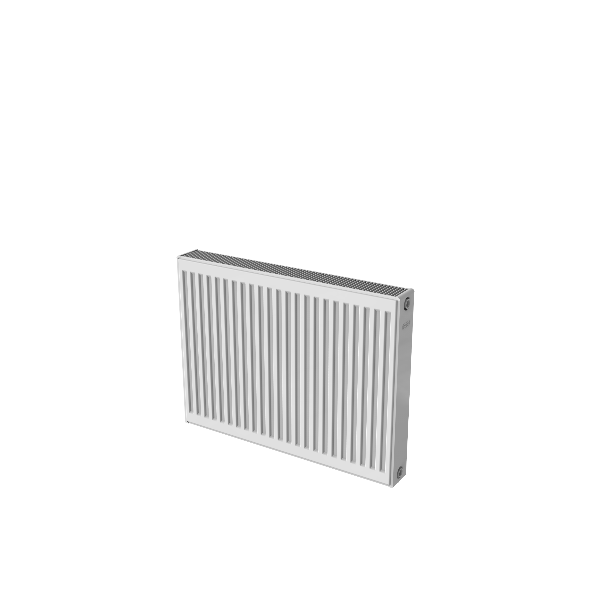 Radiateur eau chaude horizontal 1287W, l.80xH.60cm blanc DE'LONGHI Easy - 2