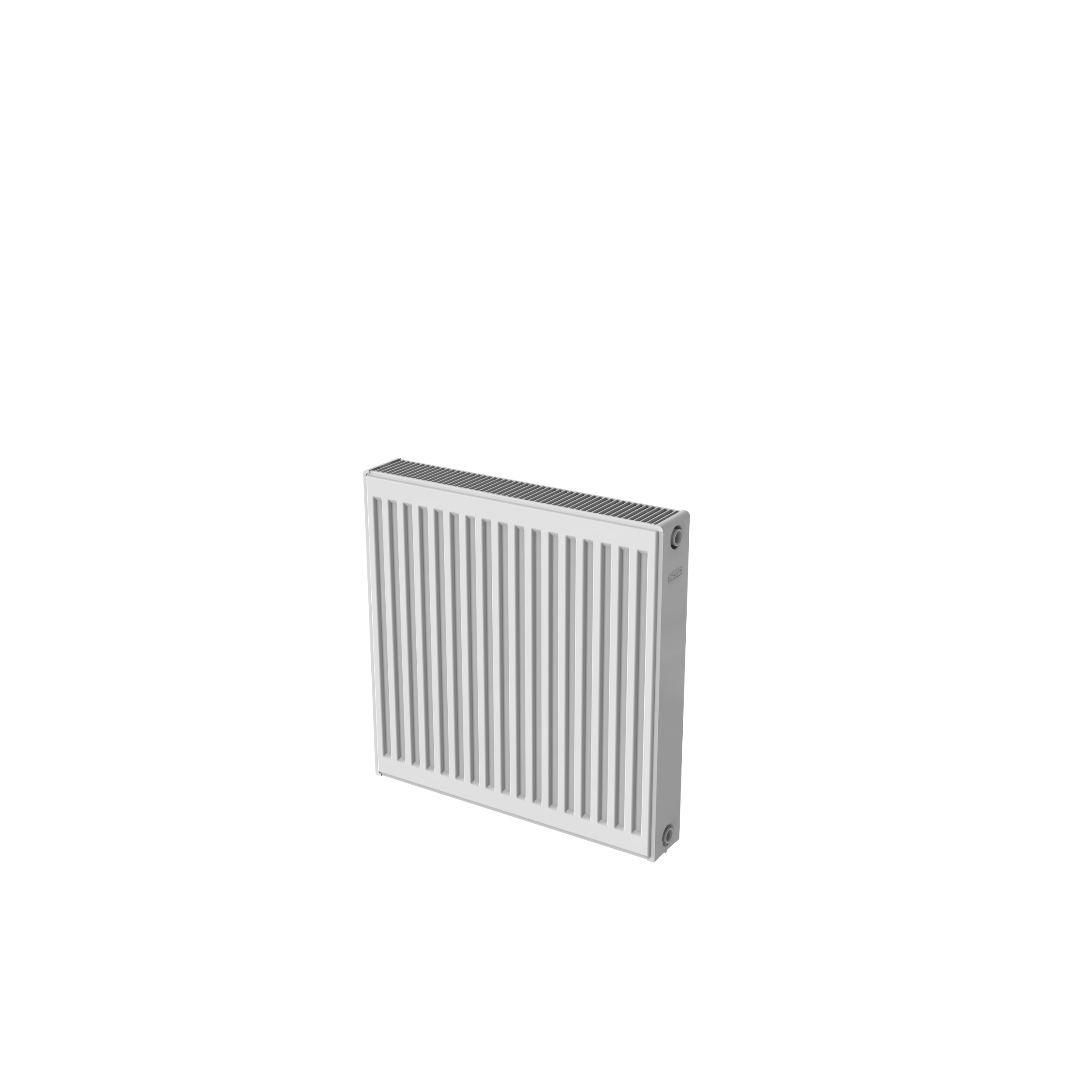 Radiateur eau chaude horizontal 965W, l.60xH.60cm blanc DE'LONGHI Easy - 2