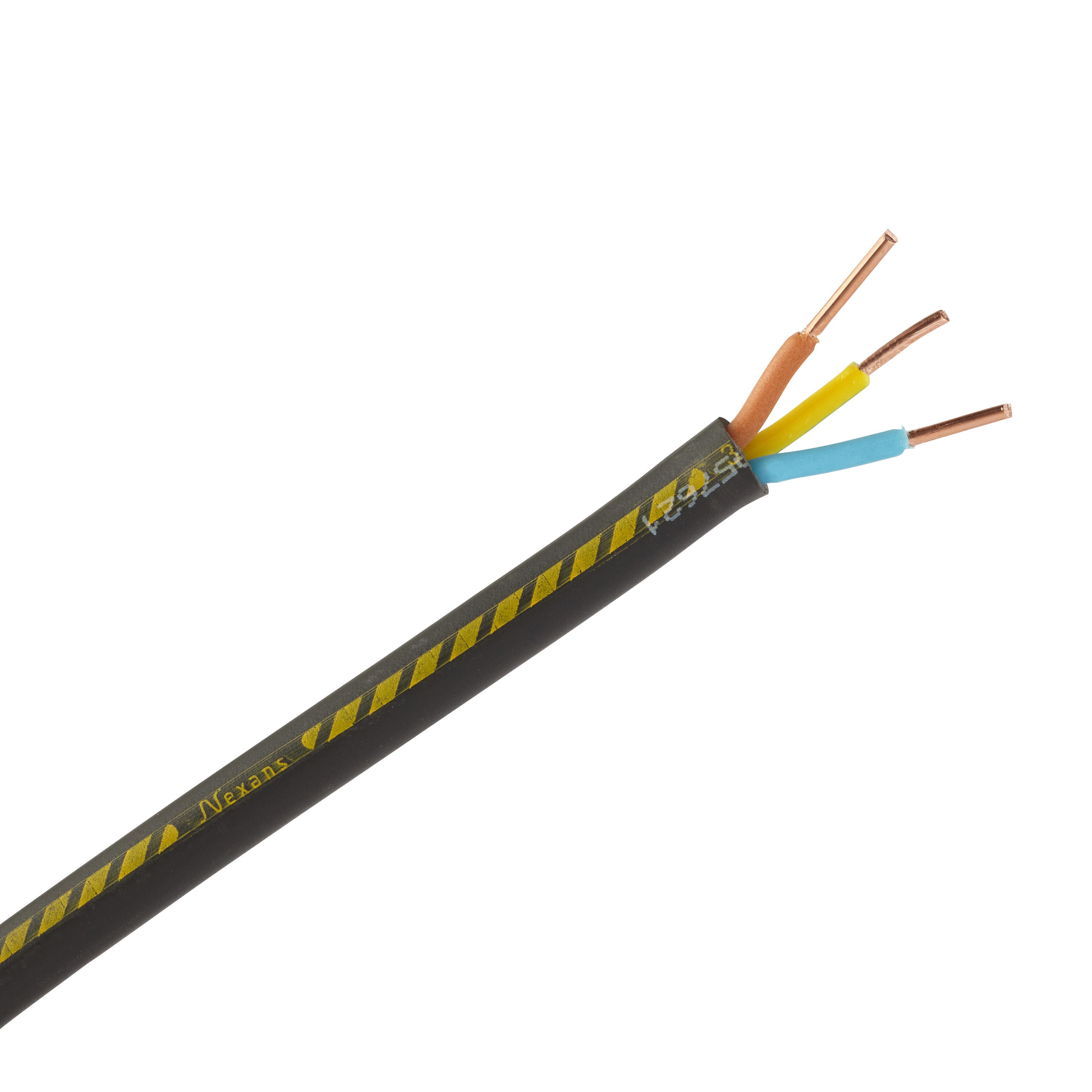 Cable électrique U-1000 R2V 3G 2,5 mm² 25 m - NEXANS  - 3