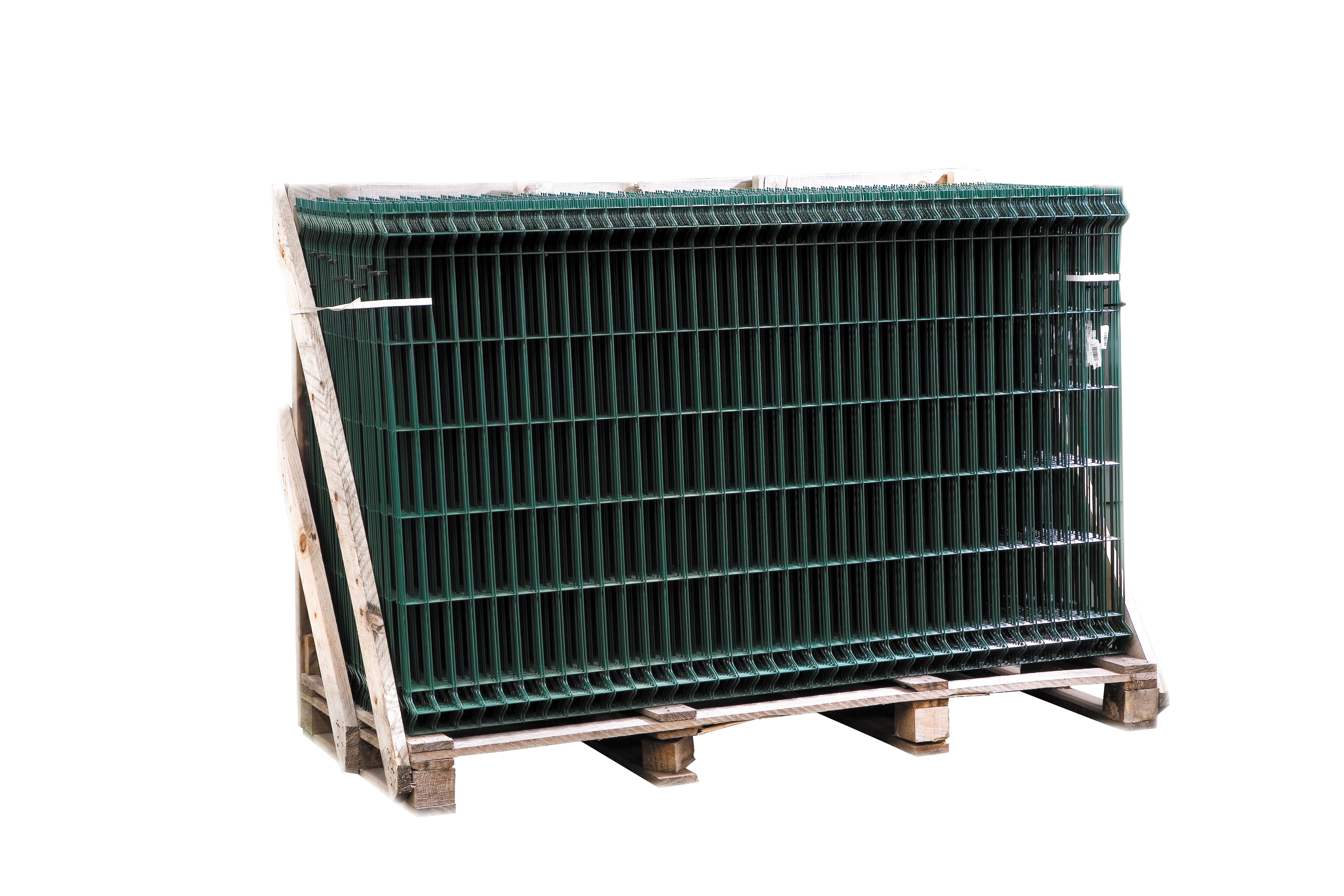 Panneau grillage rigide vert H.123 x l.250 cm Diam.4x5 mm - 3